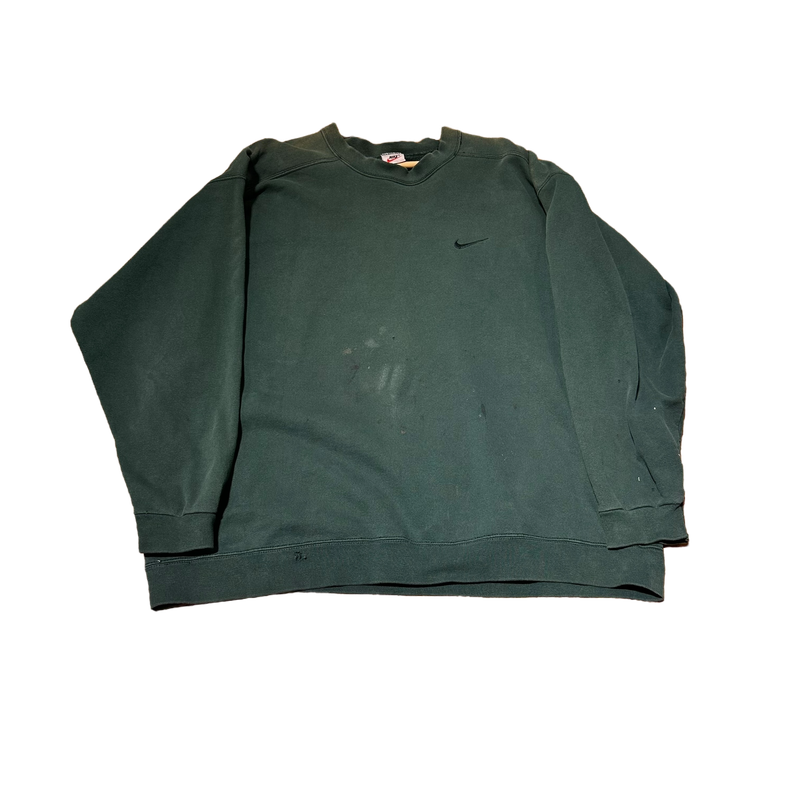 Green Nike Crew