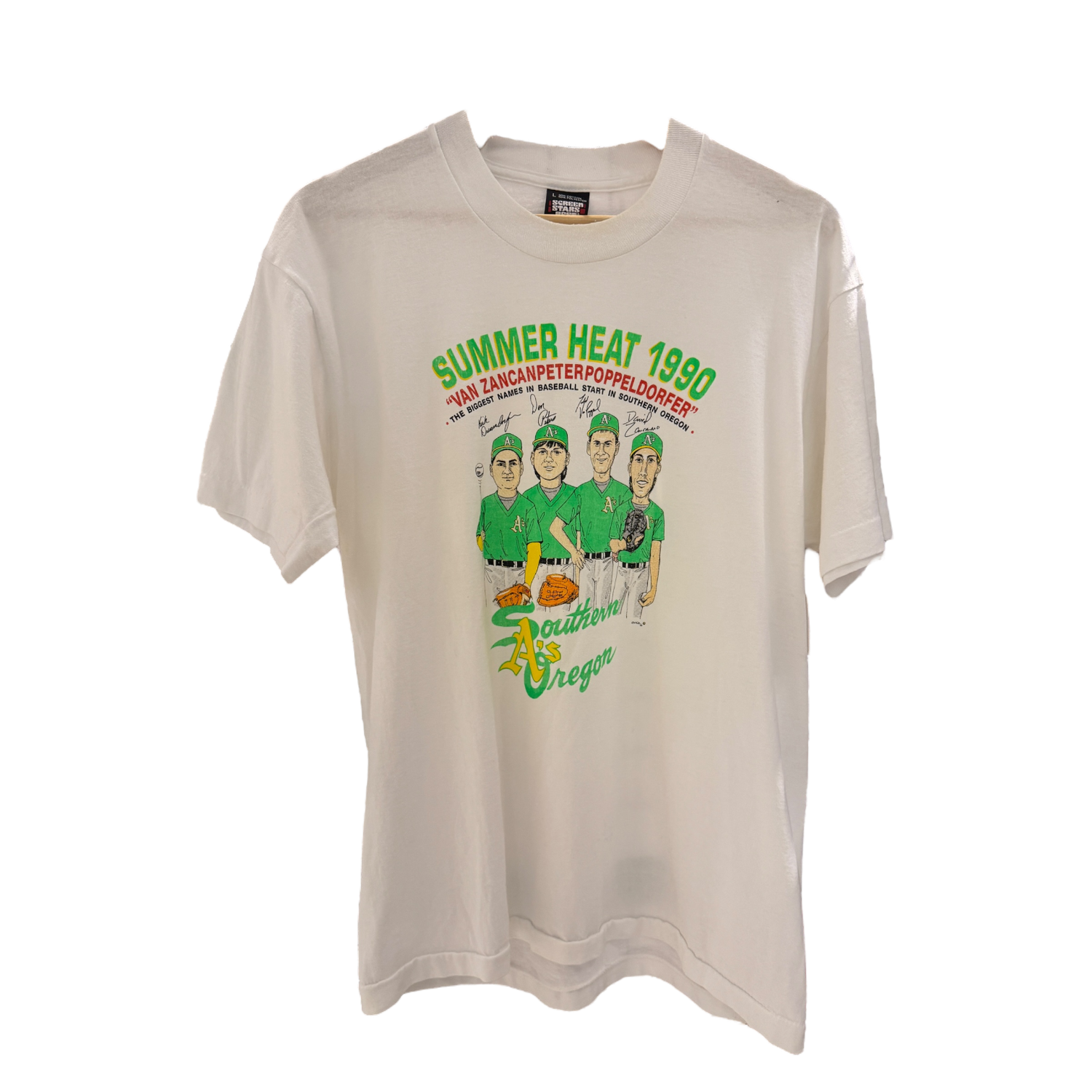 White Summer Heat 1990 Tee