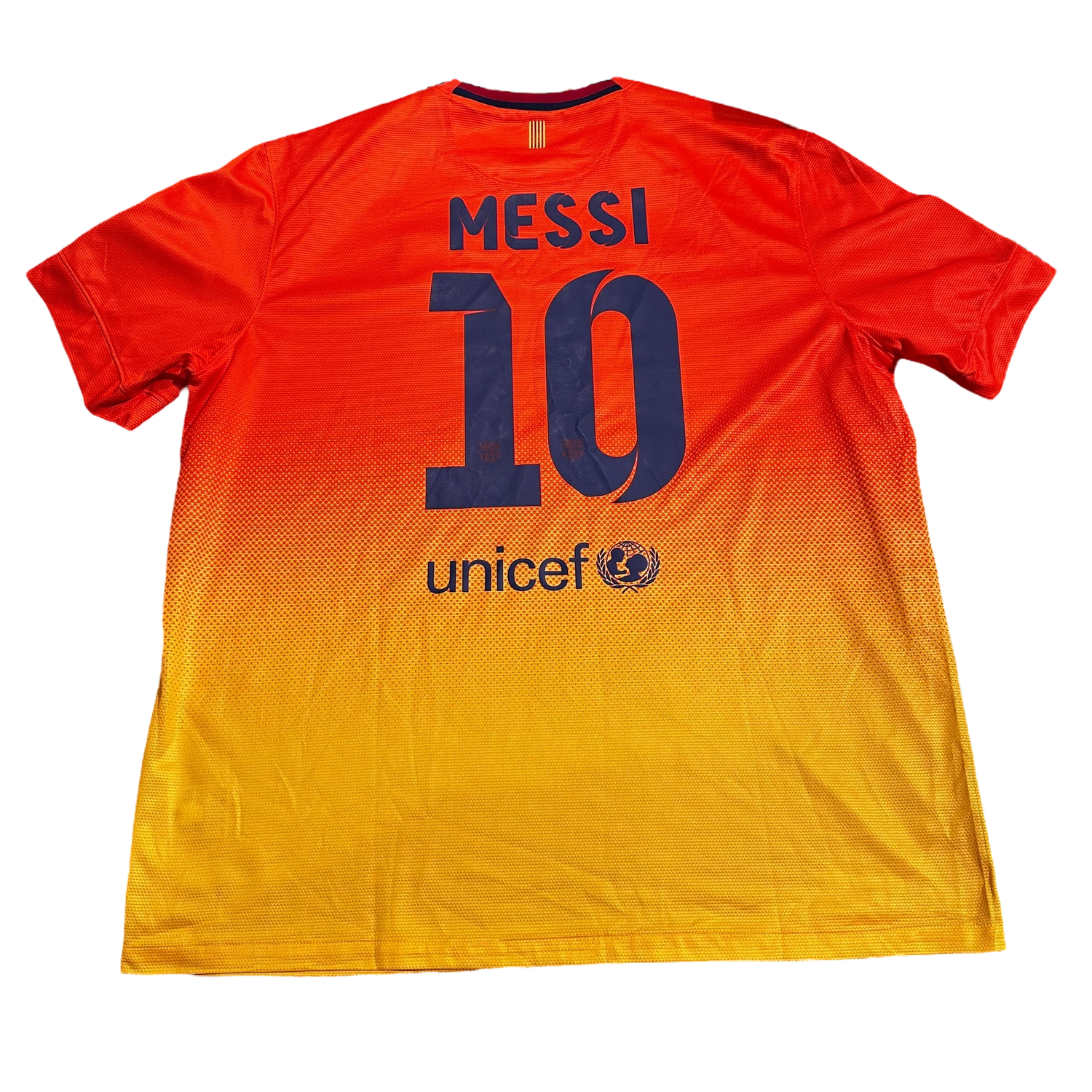 2012/13 Barceona Away Messi Jersey