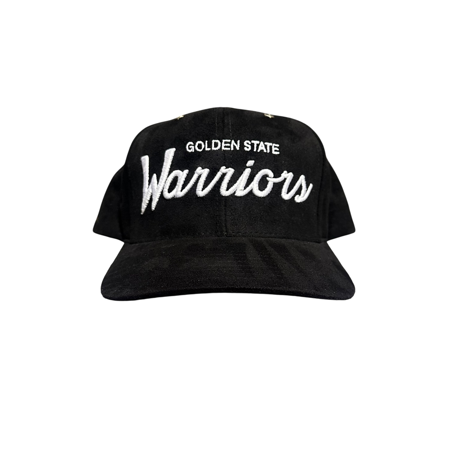 Black Suede Golden State Warriors SnapBack