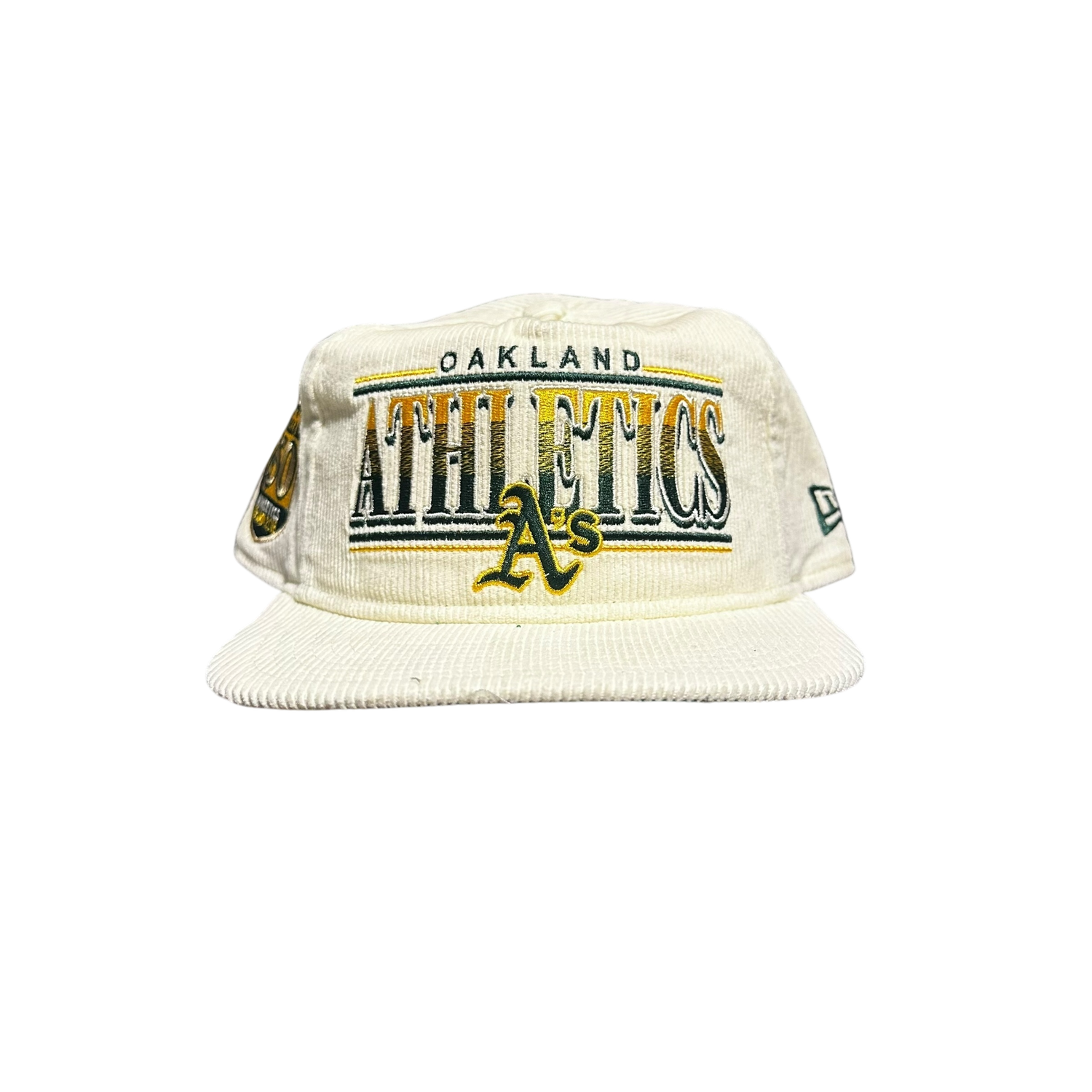 Corduroy Oakland A’s Crème SnapBack