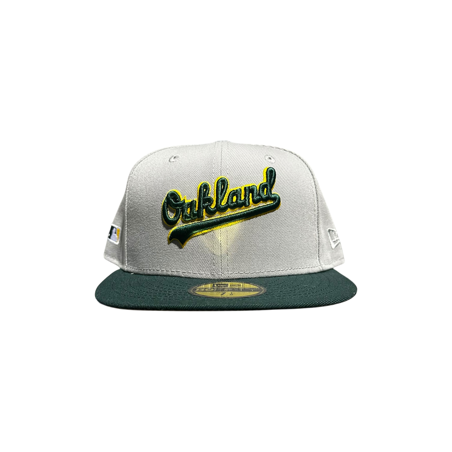 Grey Oakland A’s Fitted