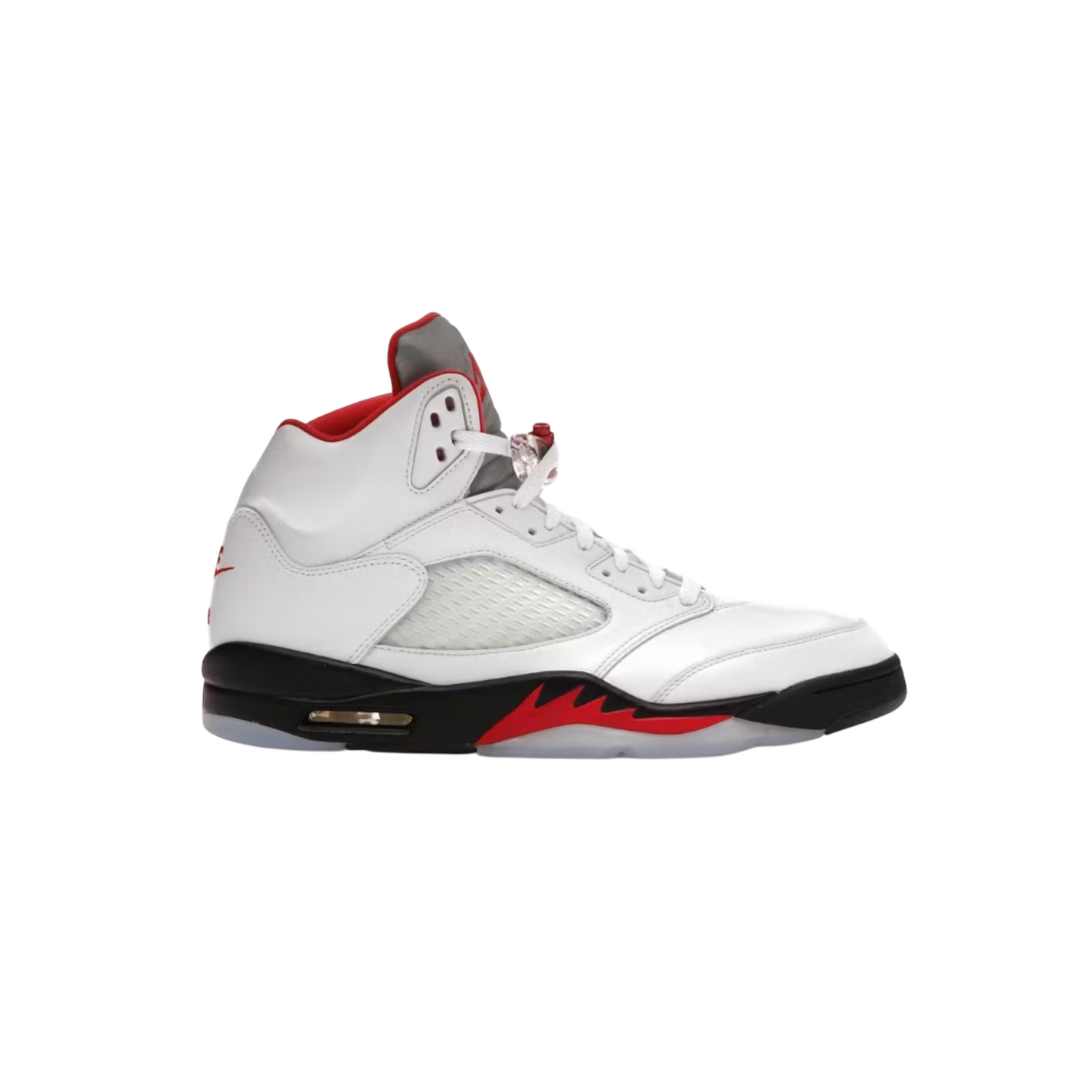 AJ 5 Fire Red Silver Tongue (Preowned)