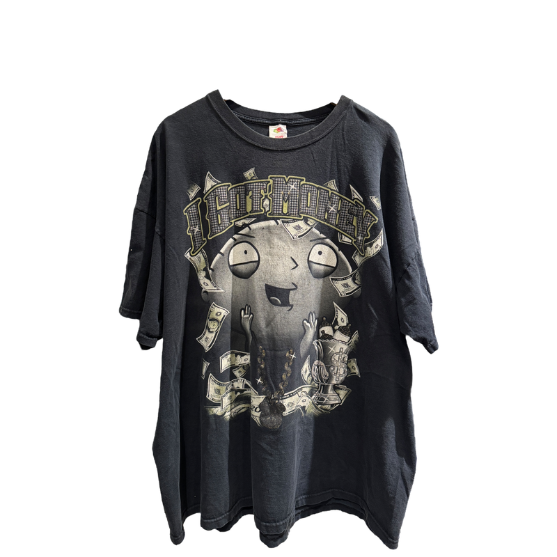Black Stewie Griffin I Got Money Tee