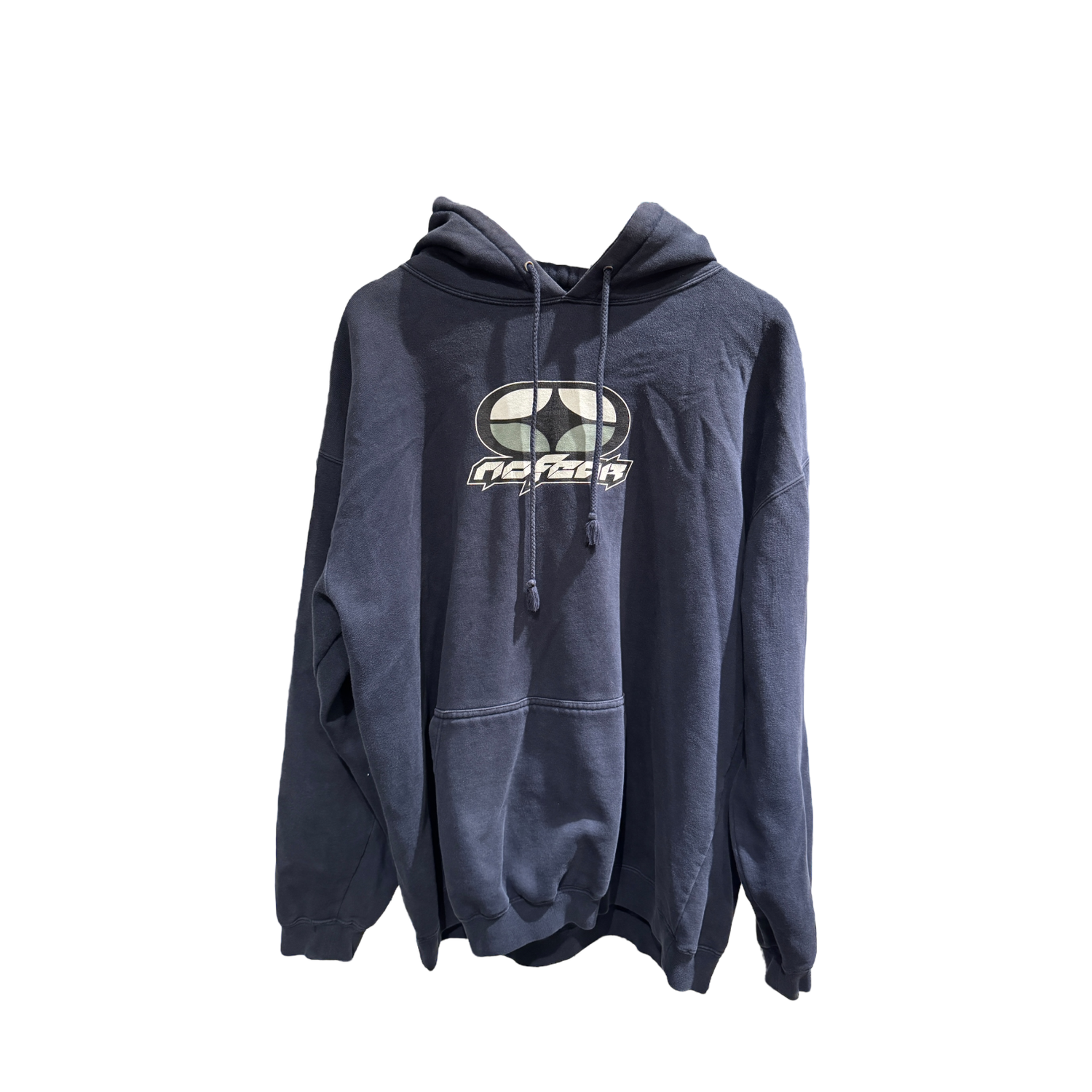 Navy Blue No Fear Hoodie
