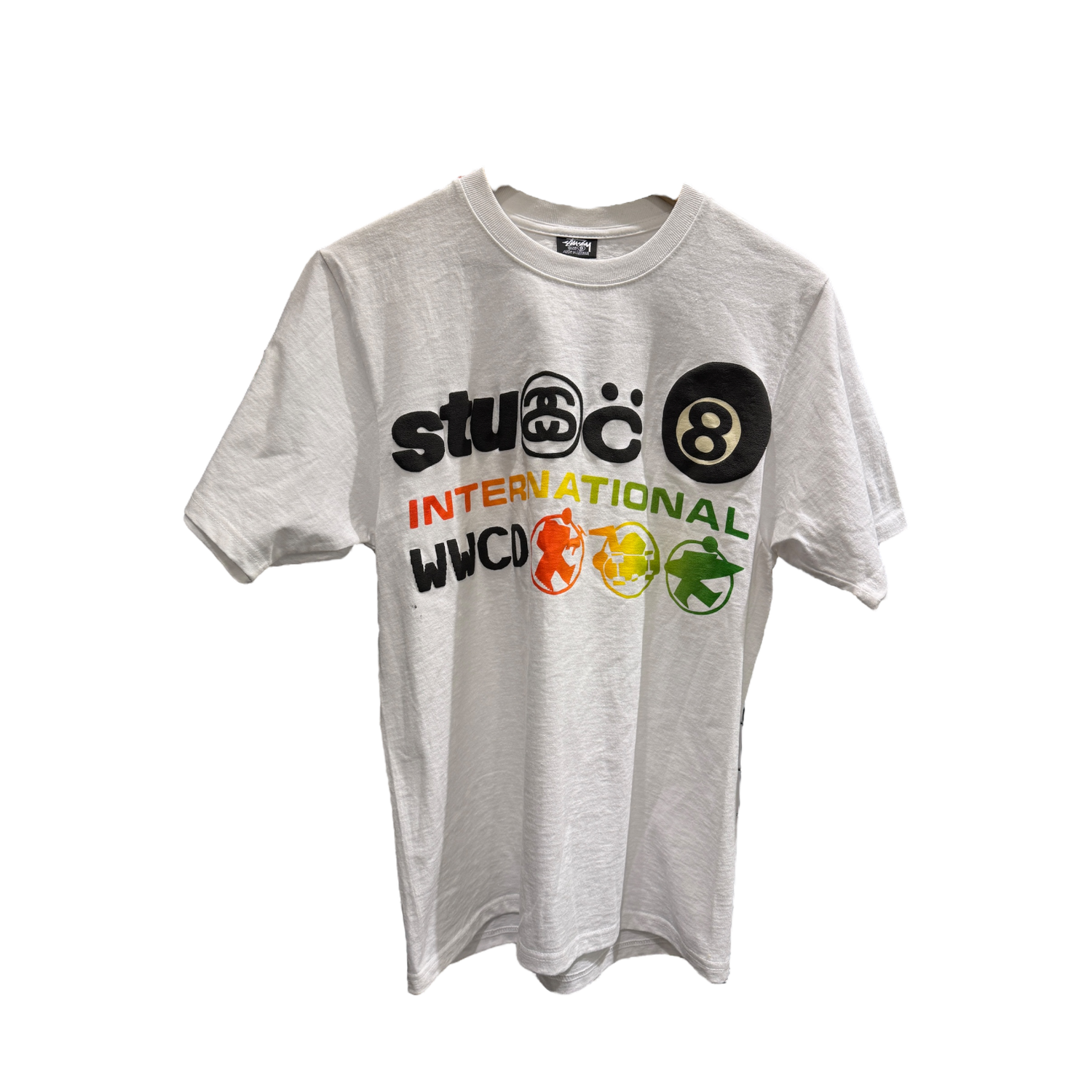 White Stussy x CPFM Tee