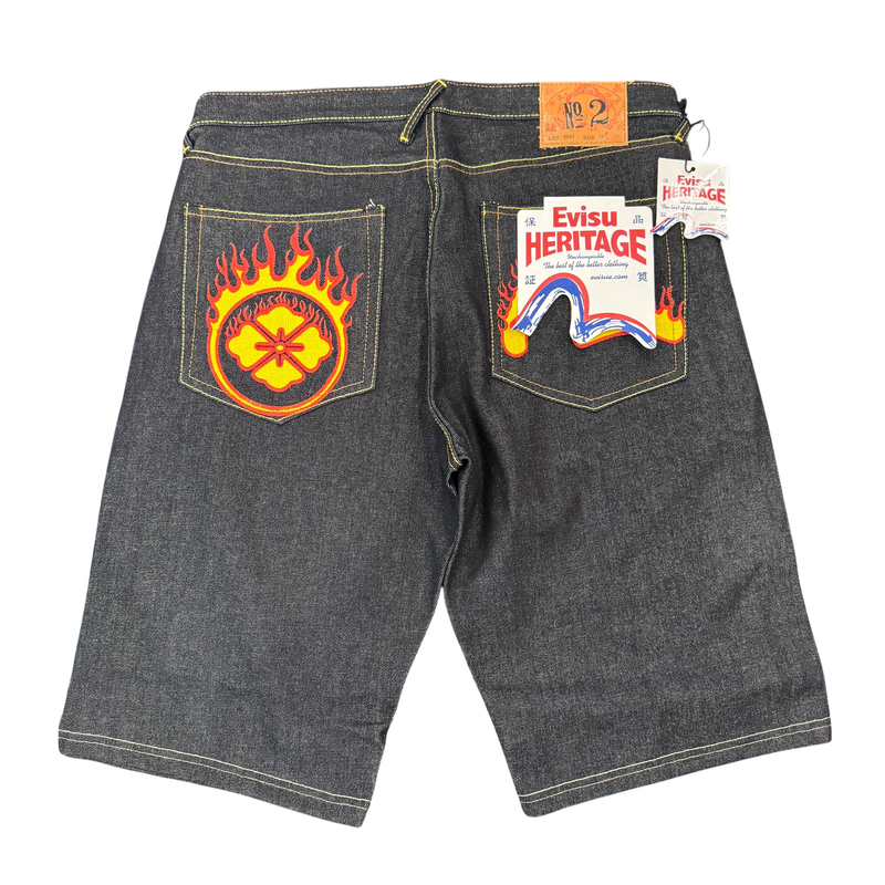 Evisu Flame Jorts