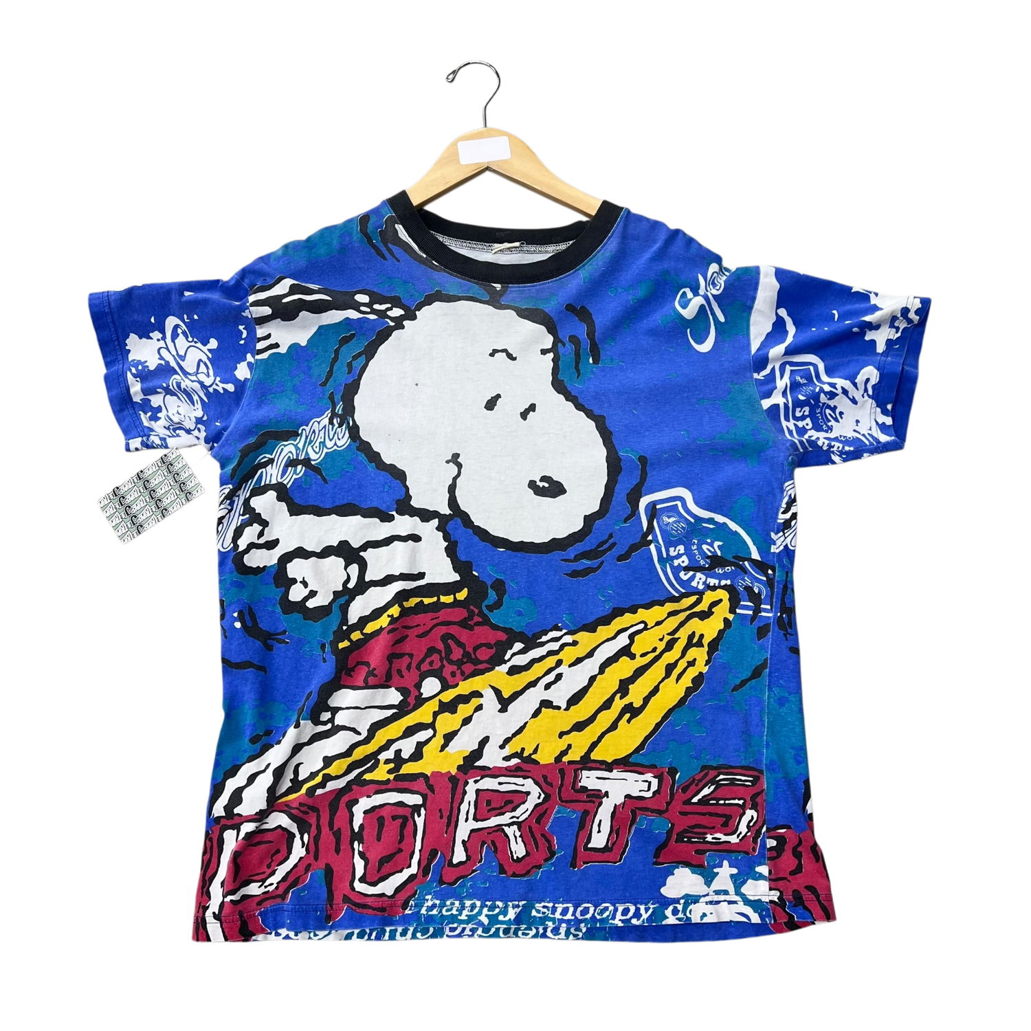 Snoopy Surfing AOP Tee