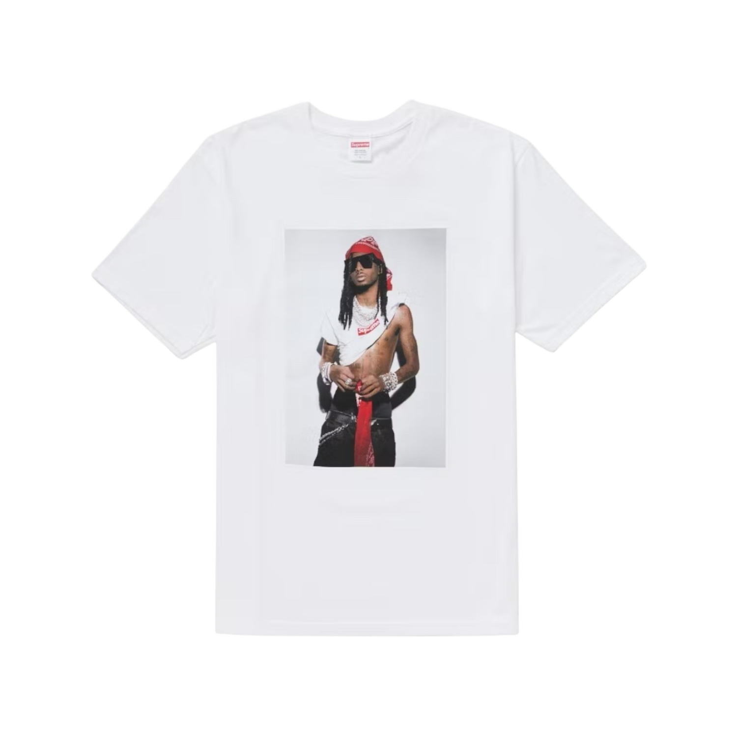 Supreme Playboy Carti Tee - White, Size: S