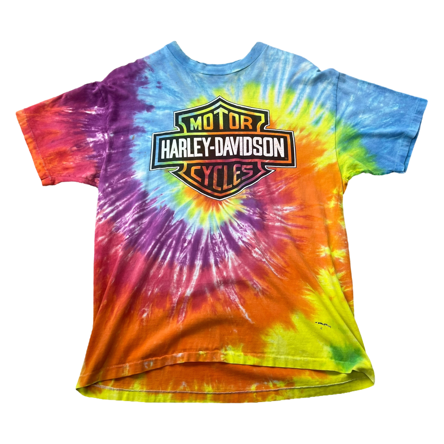 Tie-Dye Harley Davidson Shirt