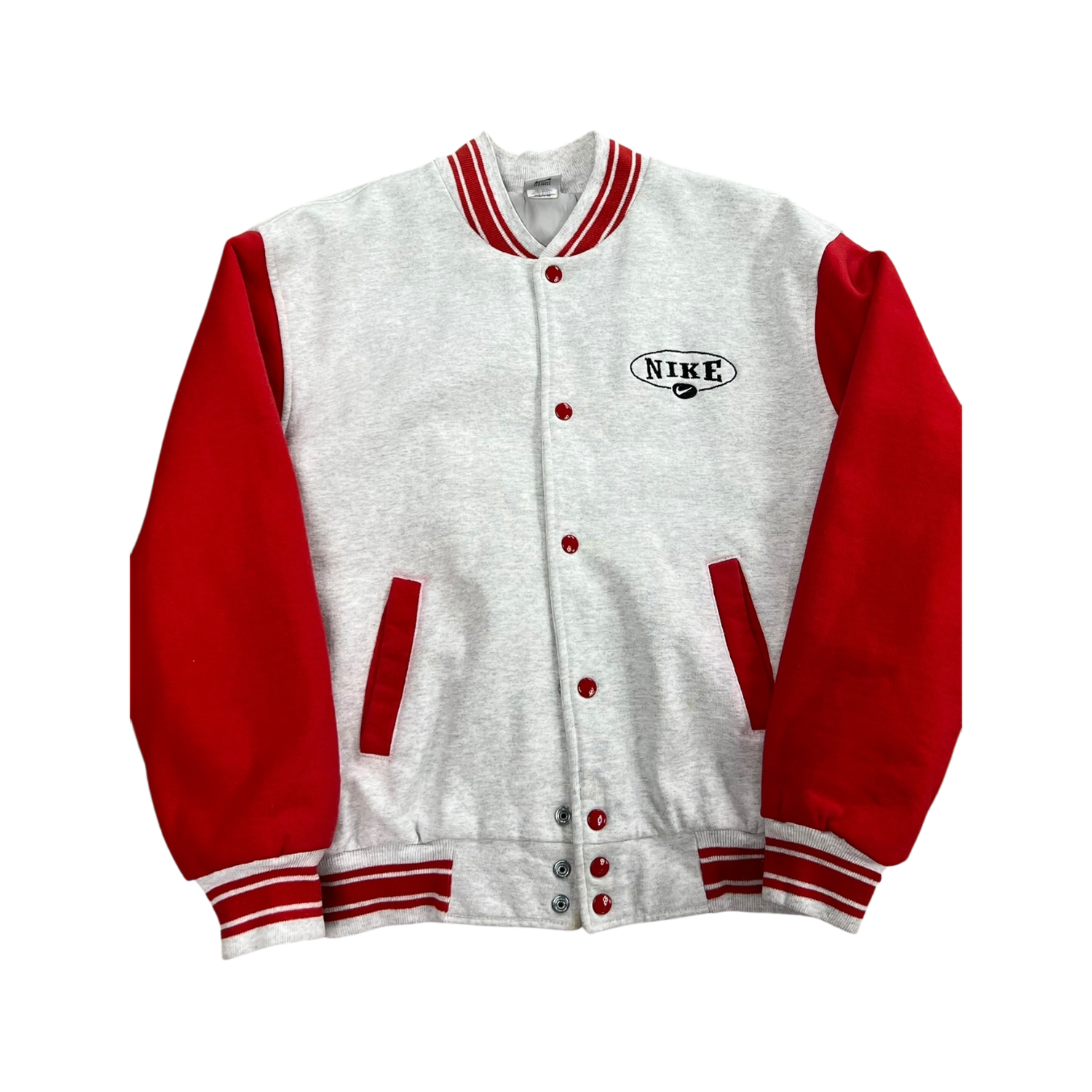 Red and Grey Nike Jacket