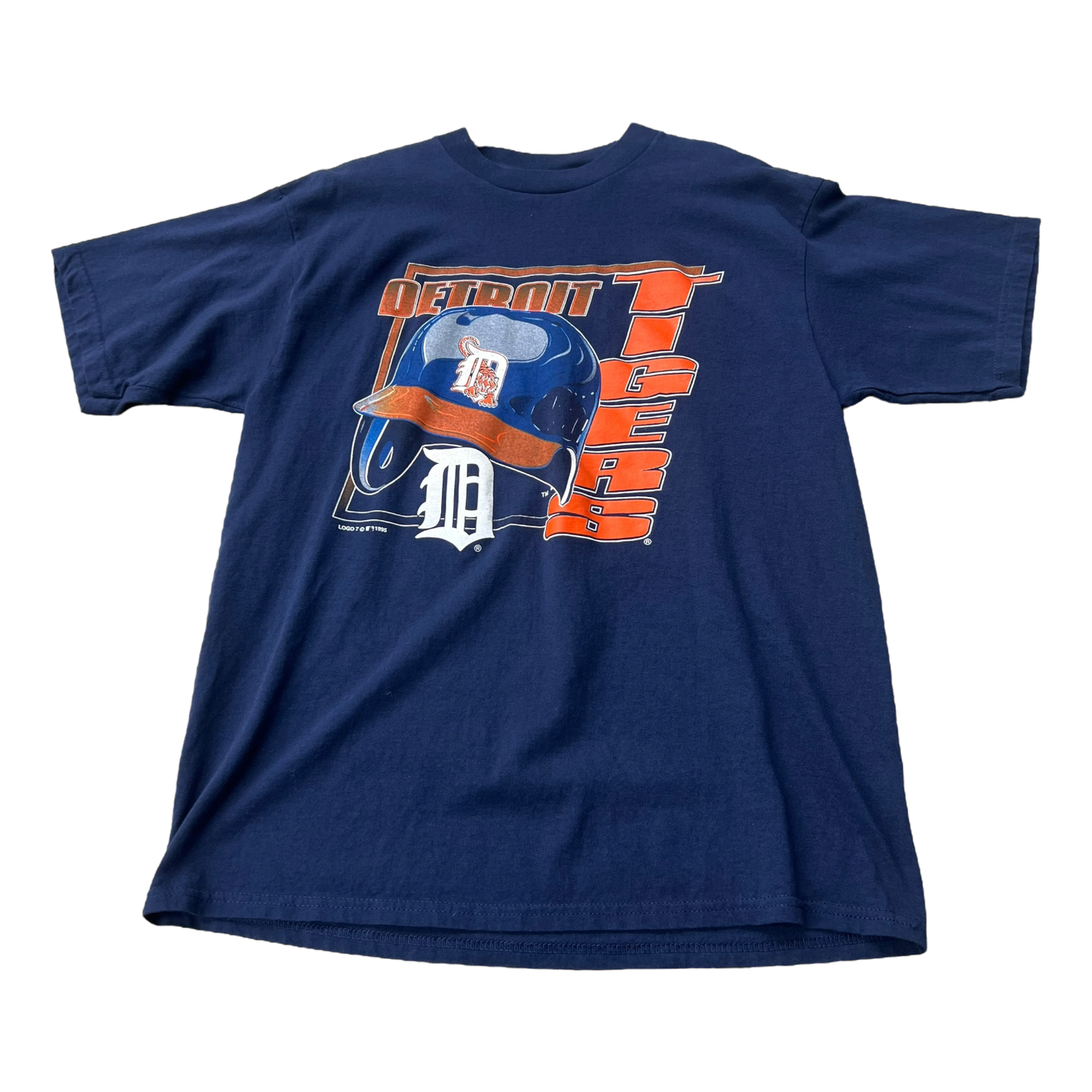 Detroit Tigers Helmet Tee