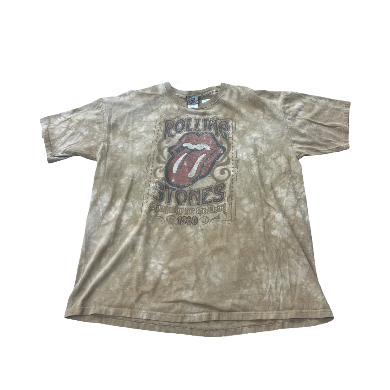 Brown Rolling Stone Tee