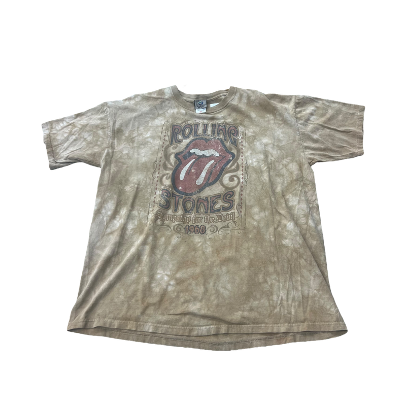 Brown Rolling Stone Tee