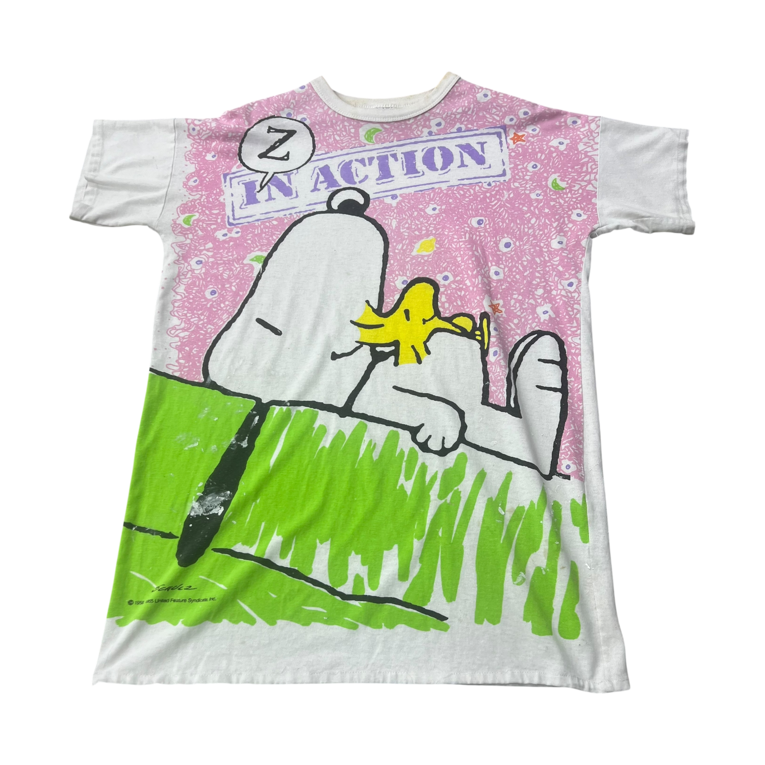 Snoopy &quot;IN ACTION&quot; Tee