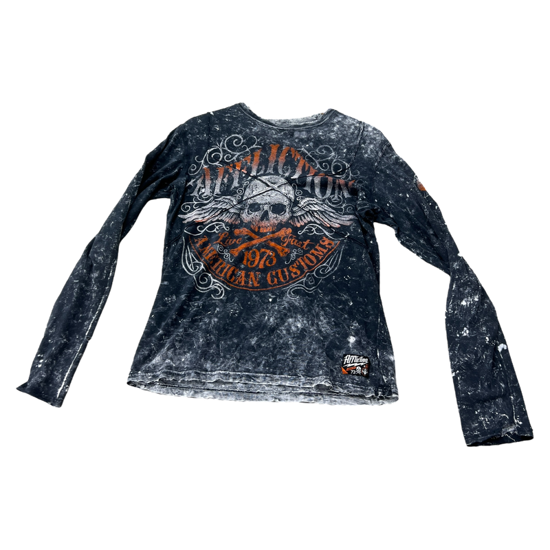 Grey Afflictions Long Sleeve