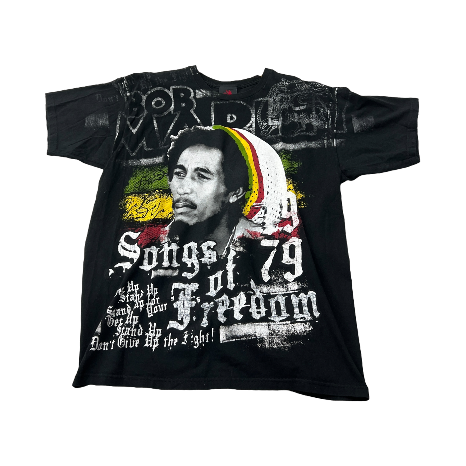 Zion Bob Marley Songs of Freedom Tee, Size: XL
