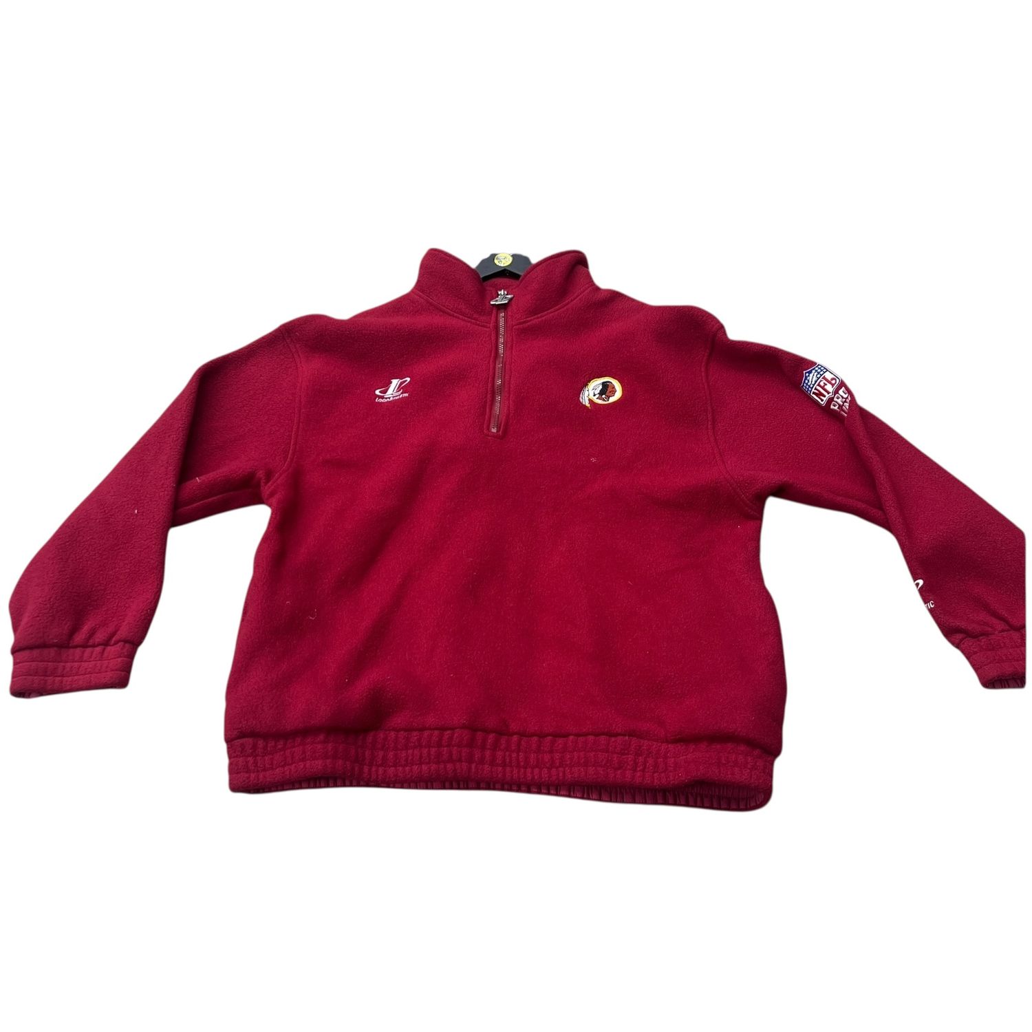 Washingotn Red Skins Quarter Zip