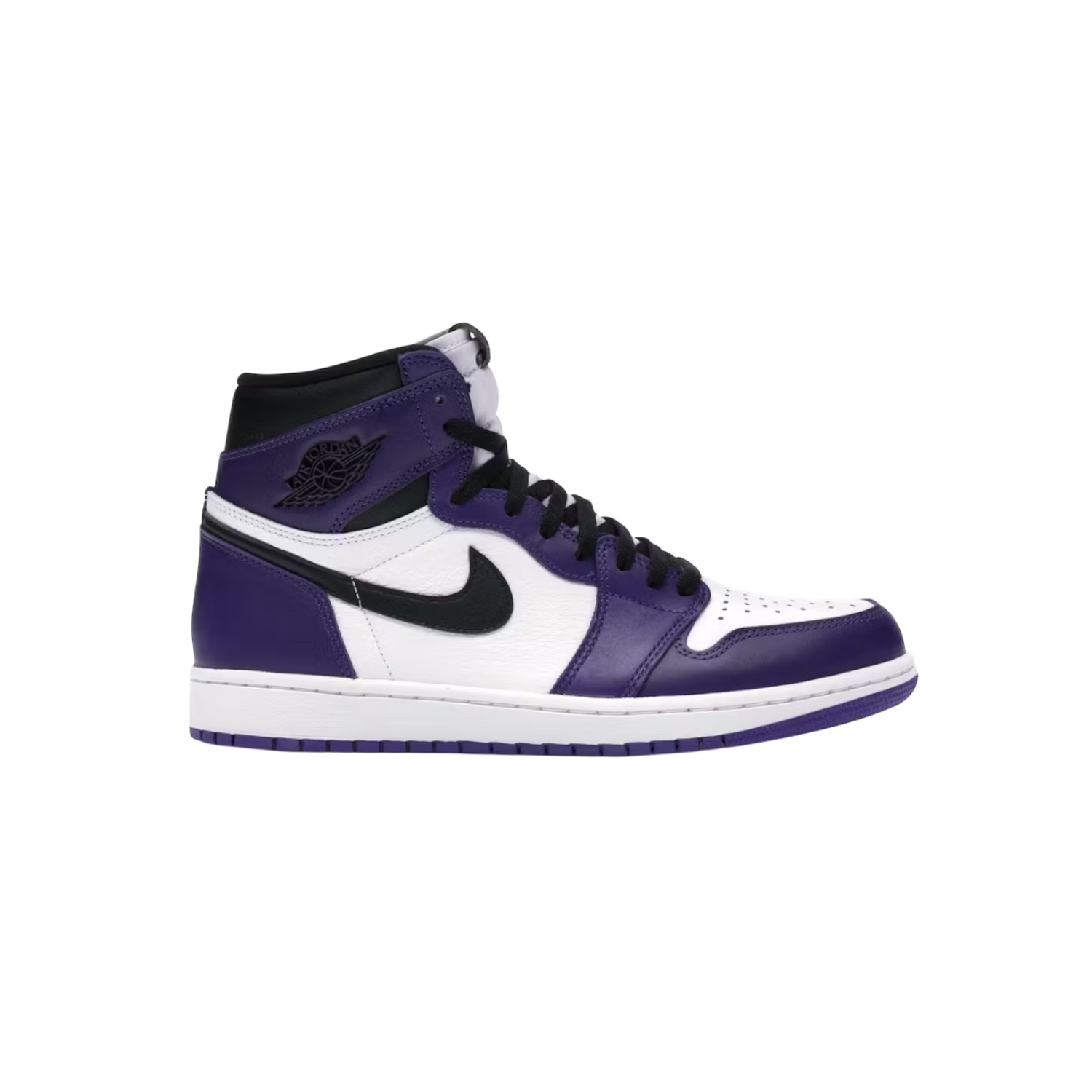 AJ1 High Court Purple White PO NB, Size: 10M