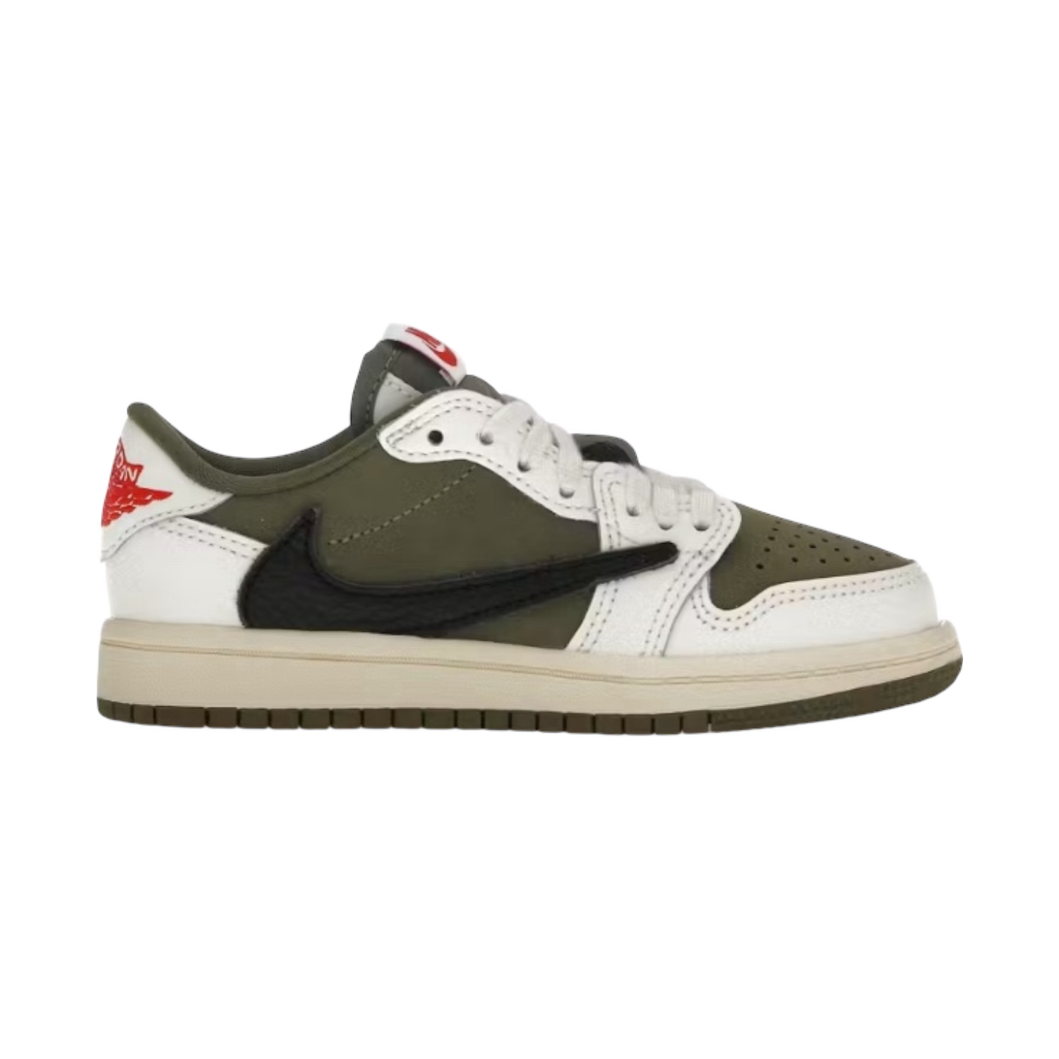 AJ1 Low Travis Scott Medium Olive PS, Size: 13C