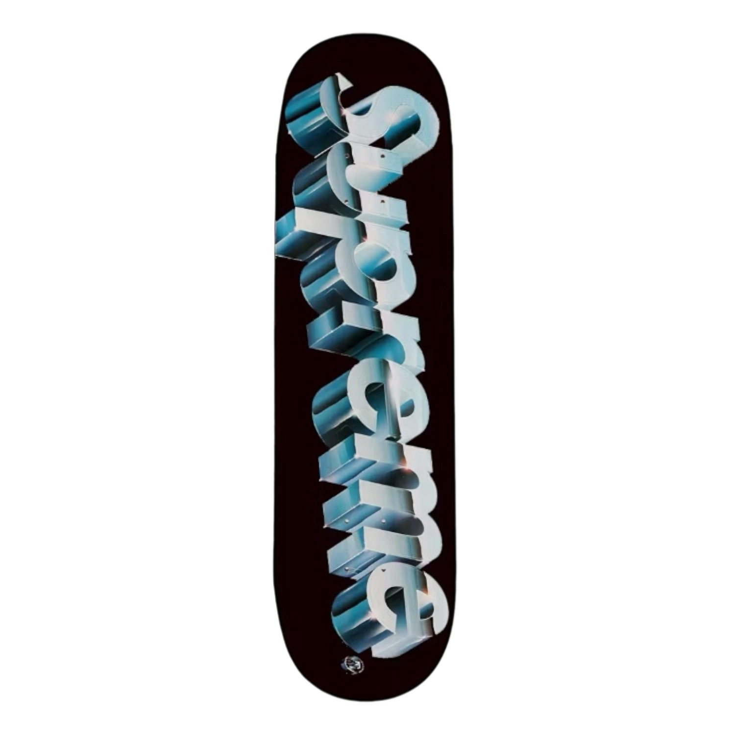 Supreme Chrome Logo Skateboard Deck