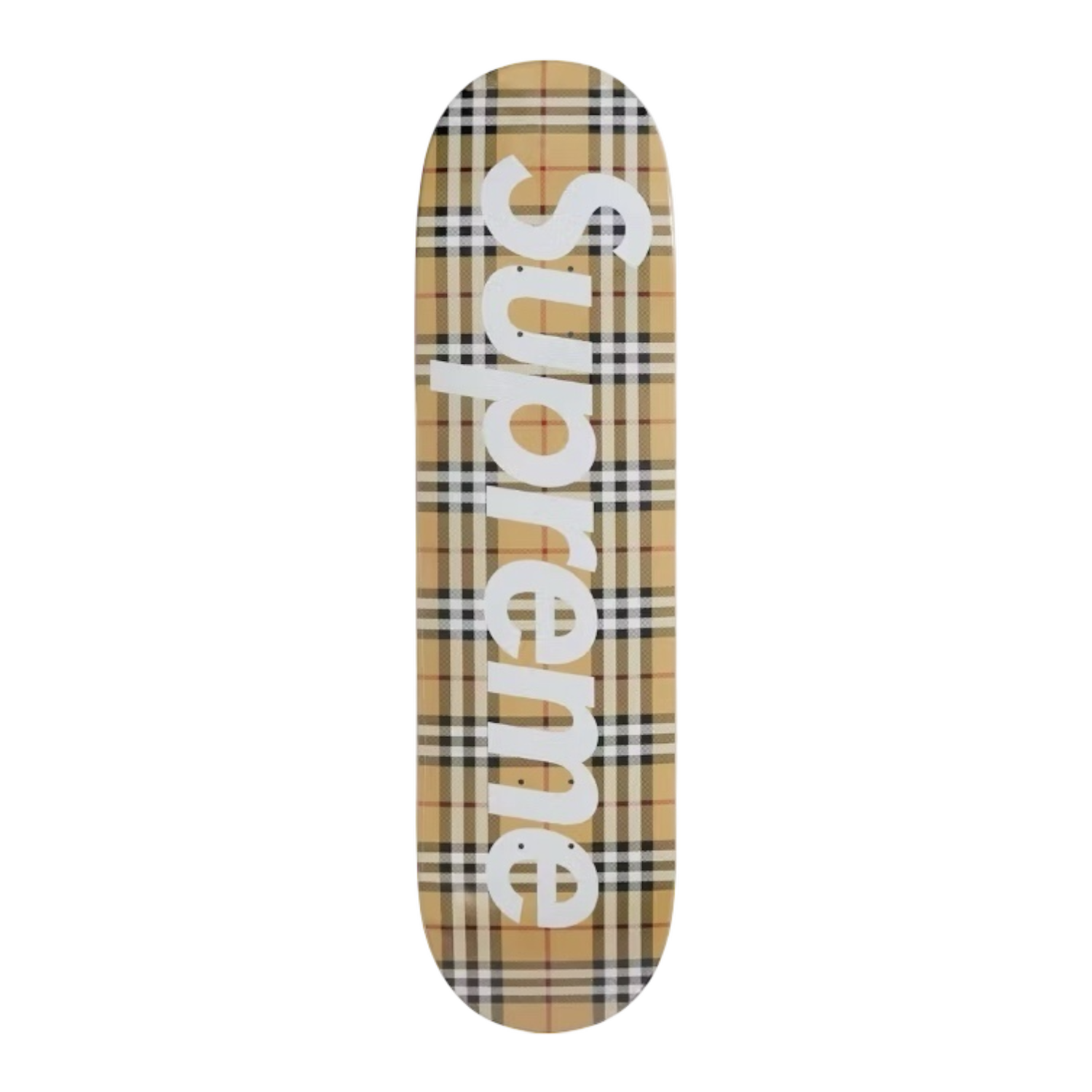 Supreme Burberry Skateboard Deck