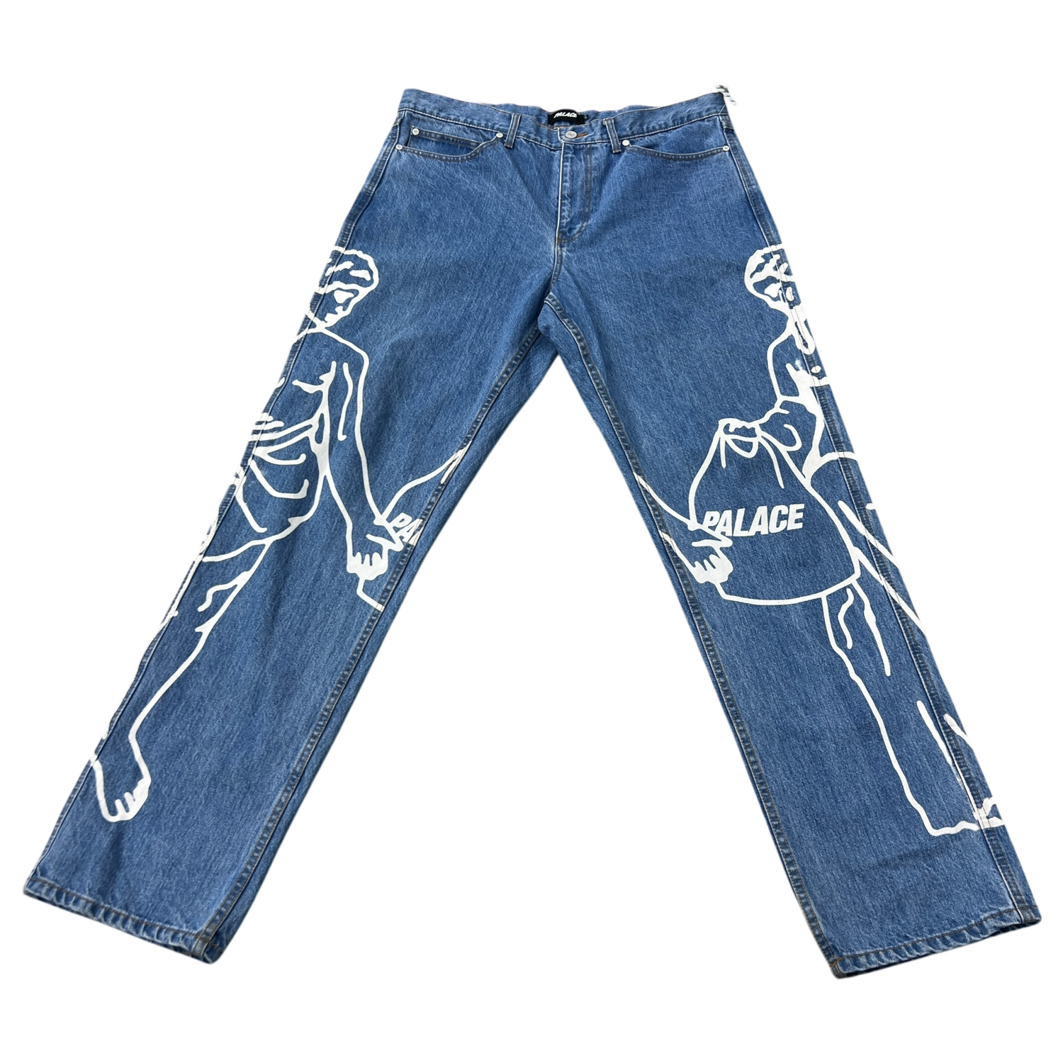 Palace Londinium Jeans Stone Wash, Size: XL
