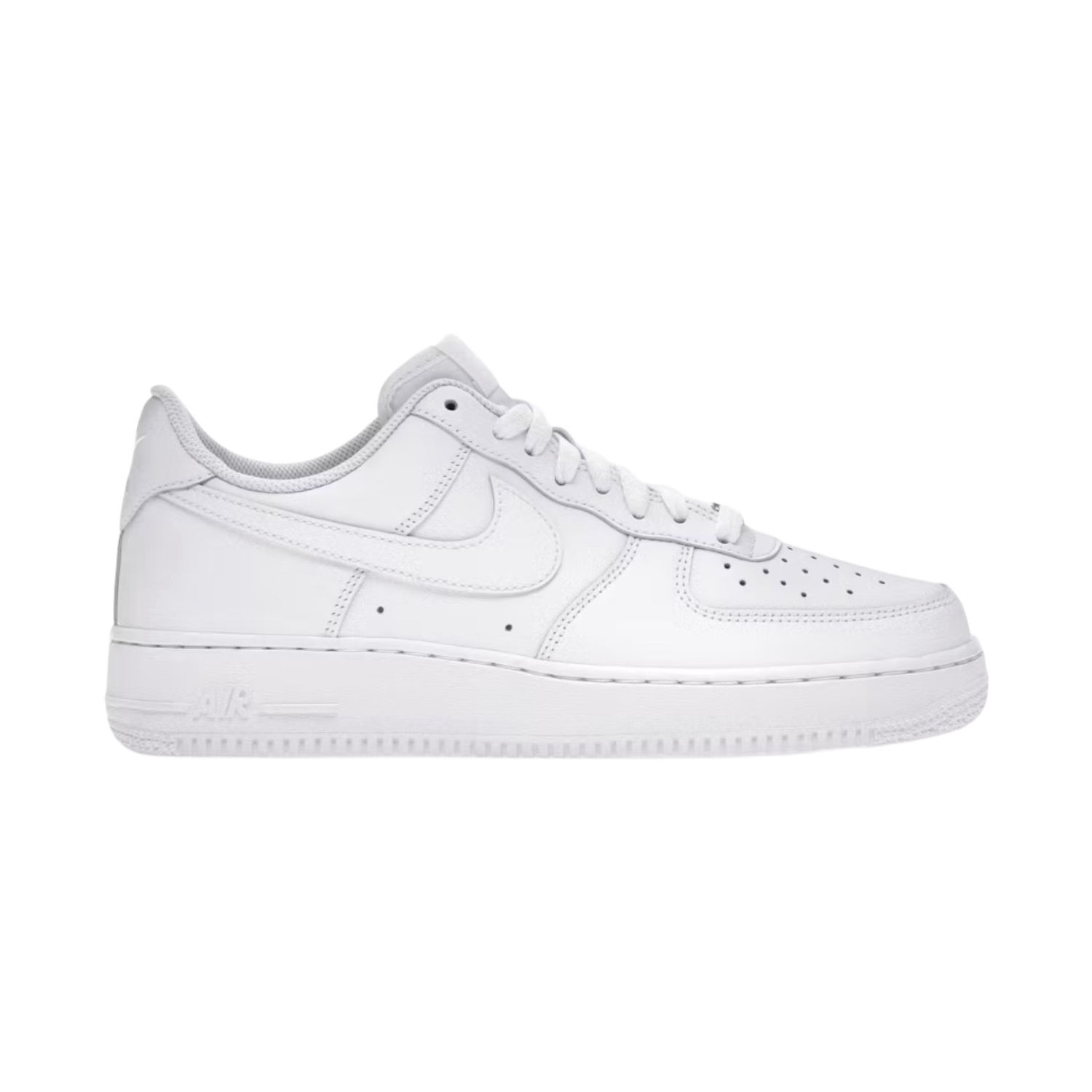 Nike White AF1 Low PO, Size: 10.5M
