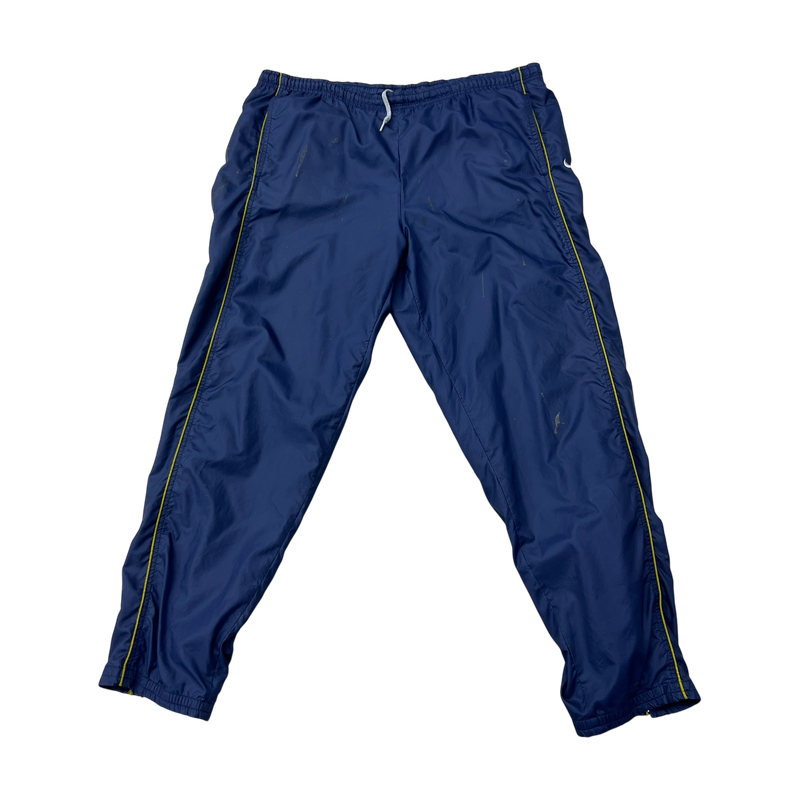 Nike Track Pants Navy &amp; Yellow