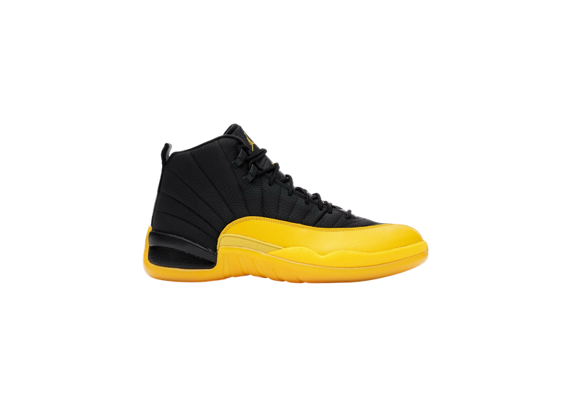AJ12 Black University Gold