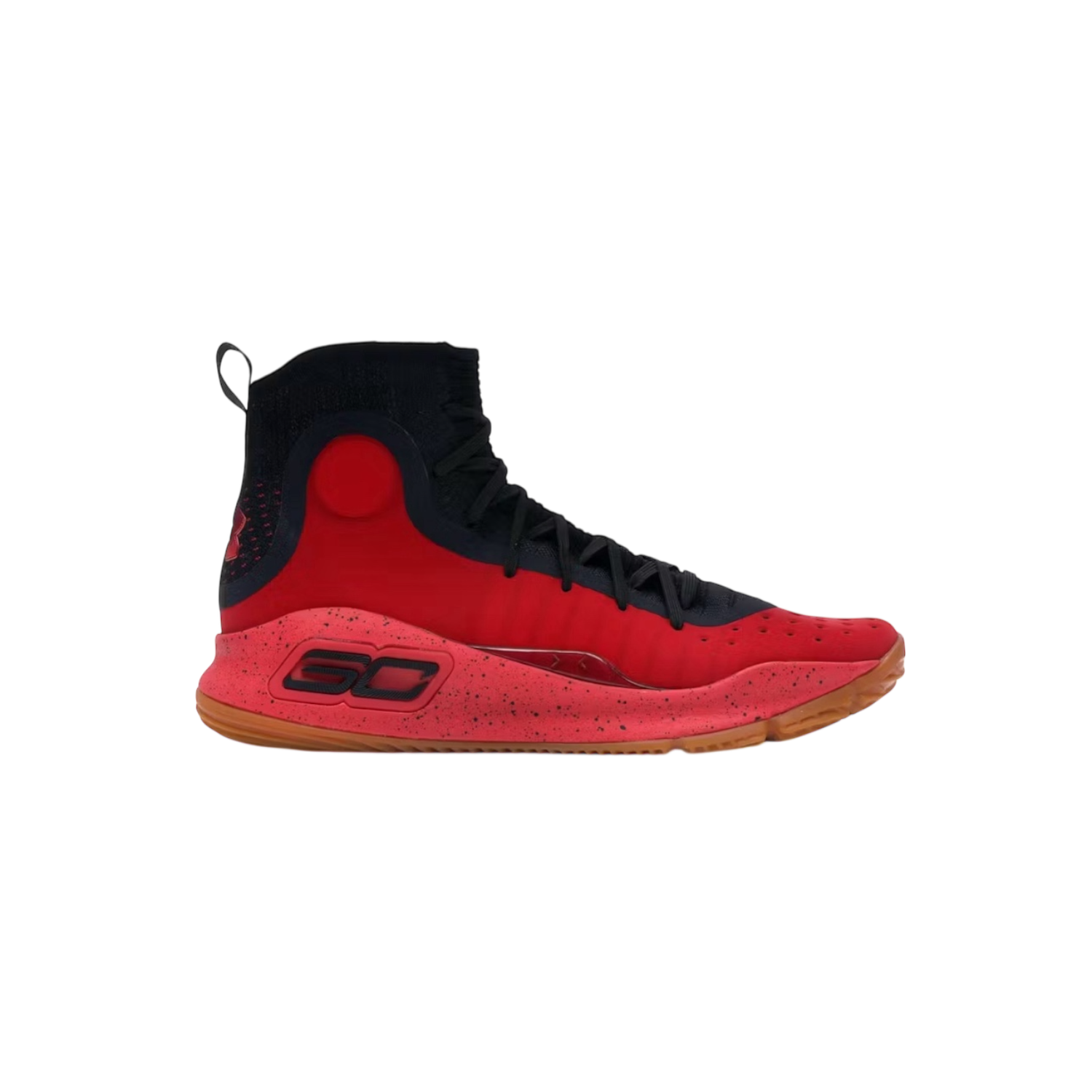 Under Armour Curry 4 Red Black Gum PO, Size: 10.5M