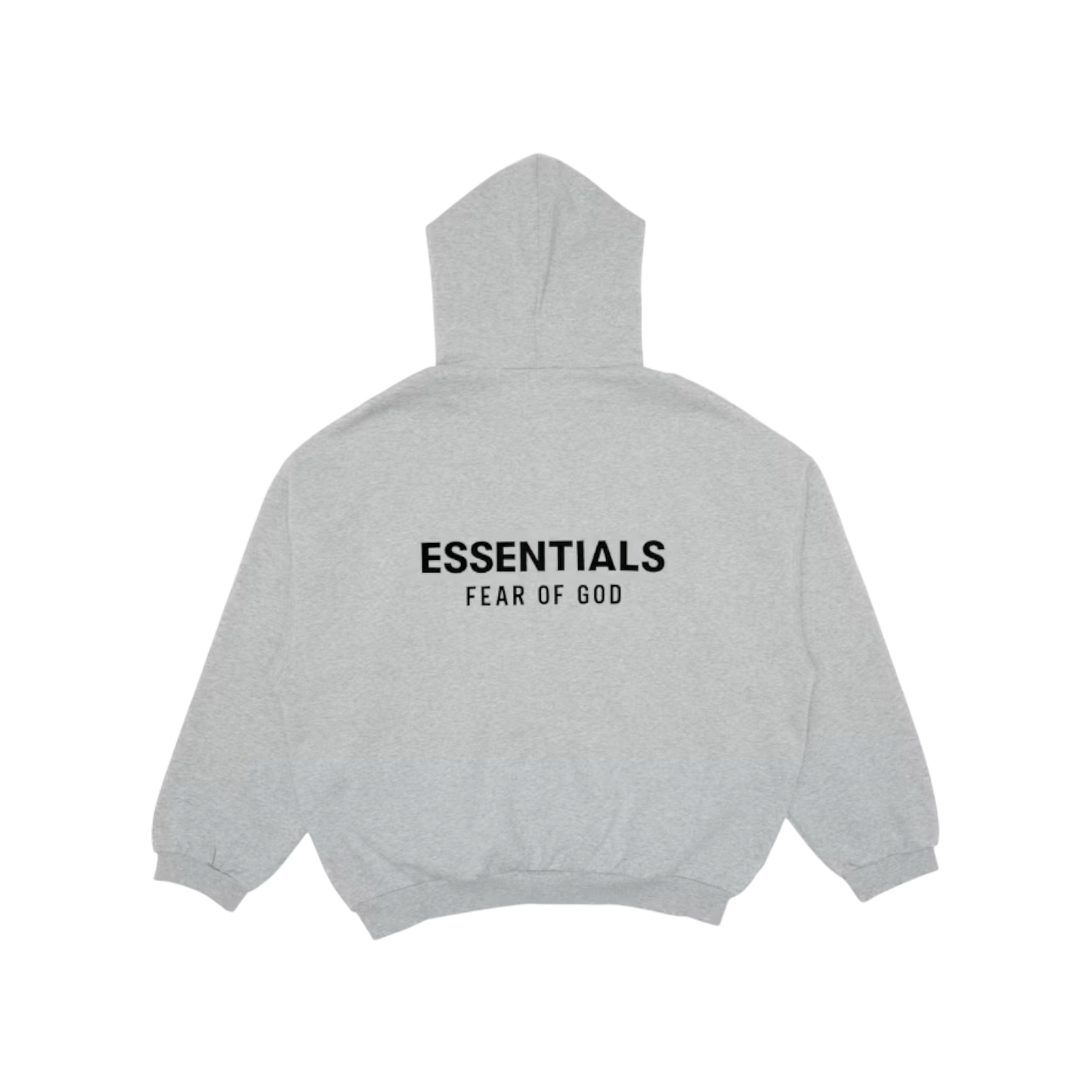 Essentials Light Heather Grey Hoodie, Size: XXS