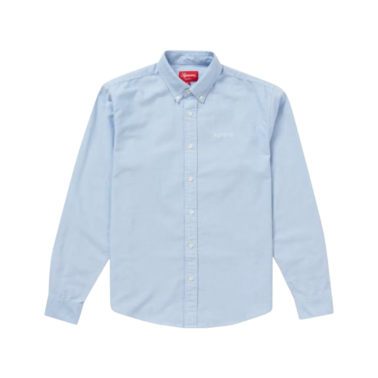 Supreme Oxford Shirt Light Blue, Size: L