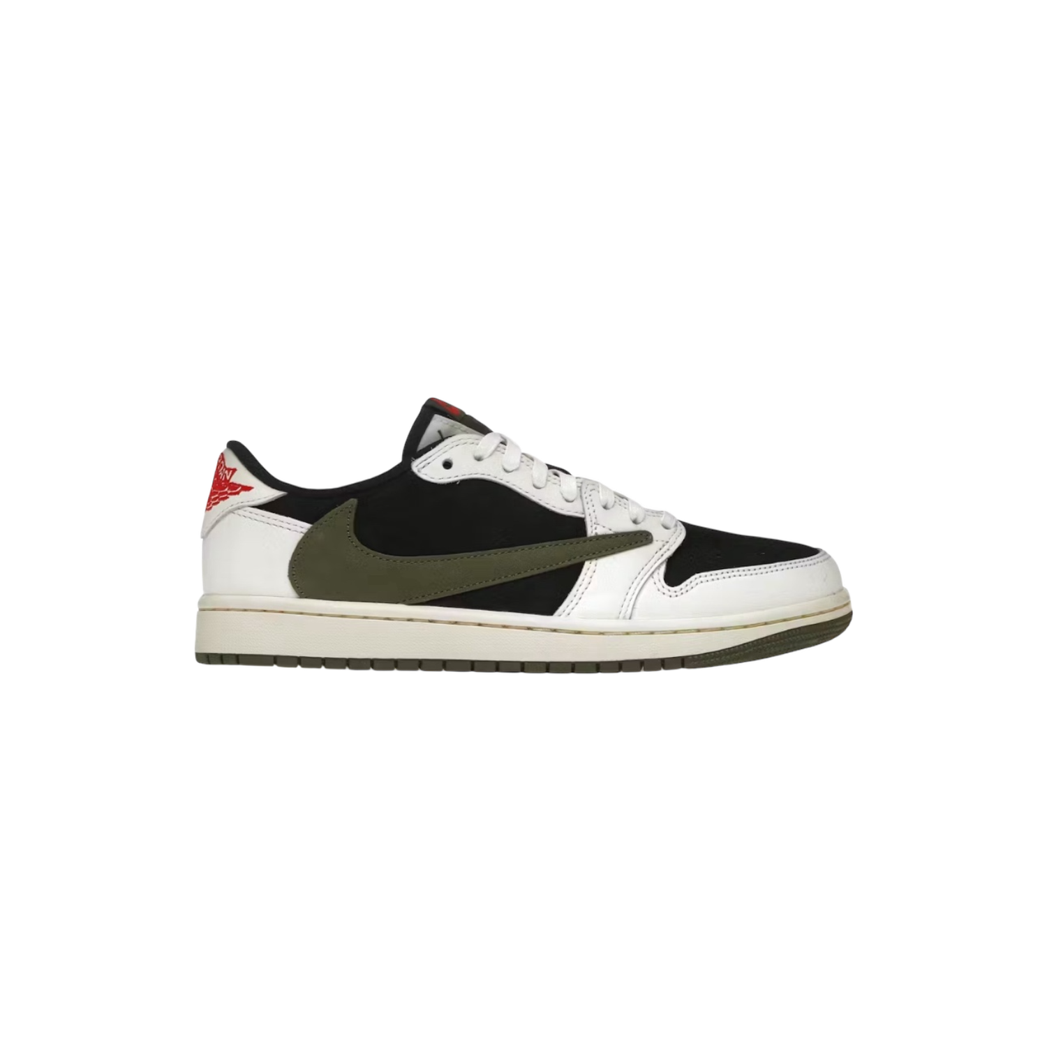 AJ1 Low Travis Scott Olive (Womens) PO, Size: 9W