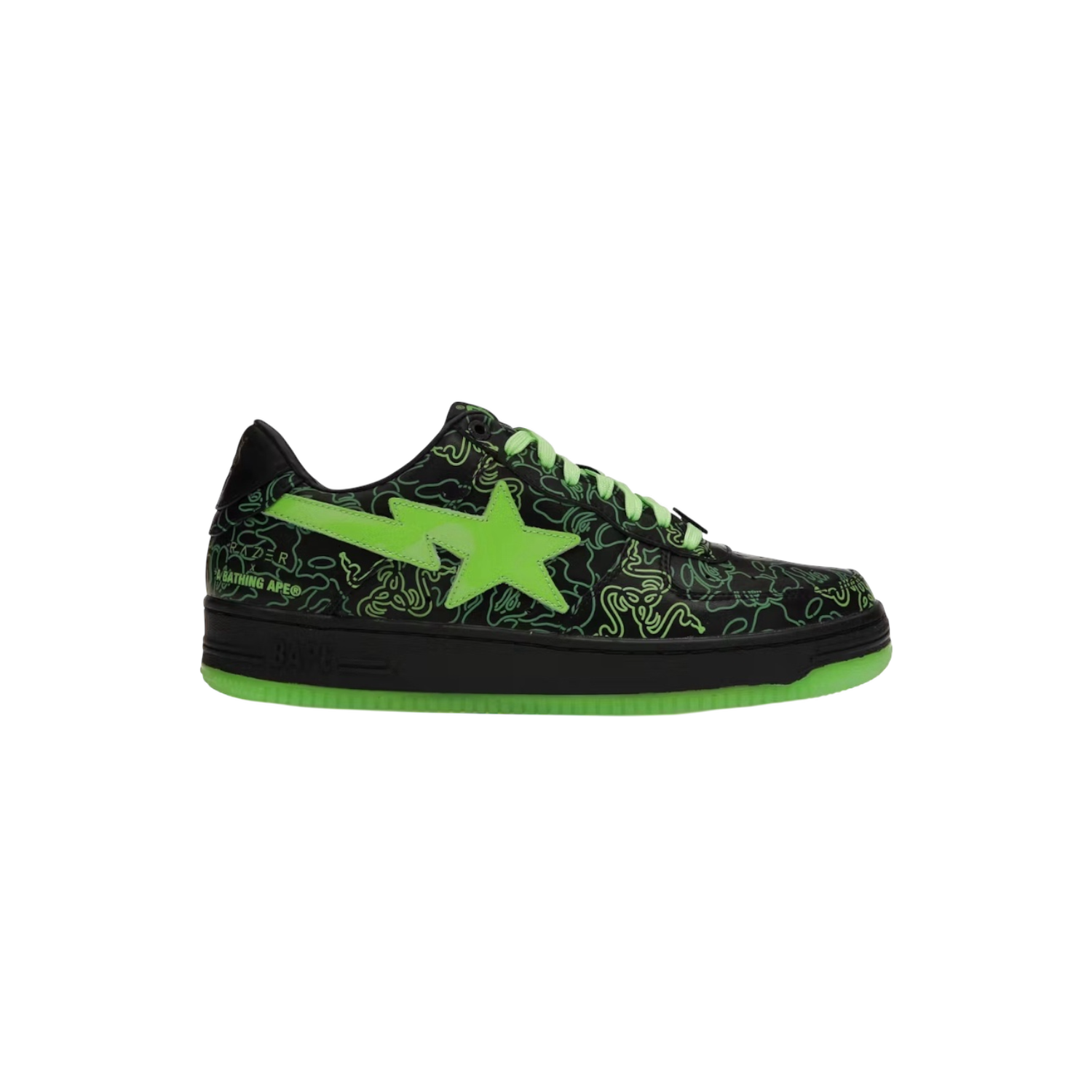 A Bathing Ape BapeSta Razer PO, Size: 11M