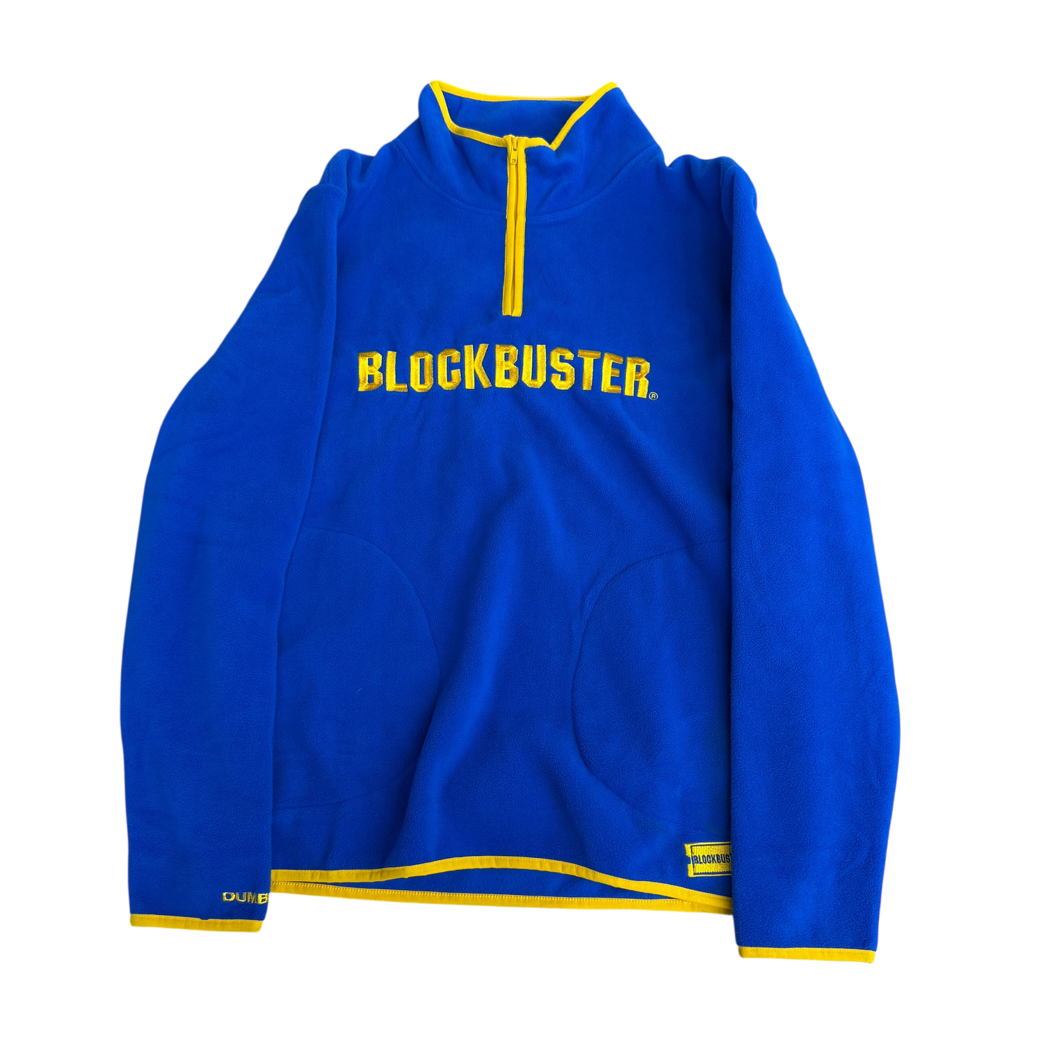 Blockbuster Video Logo Quarter-Zip Fleece Pullover