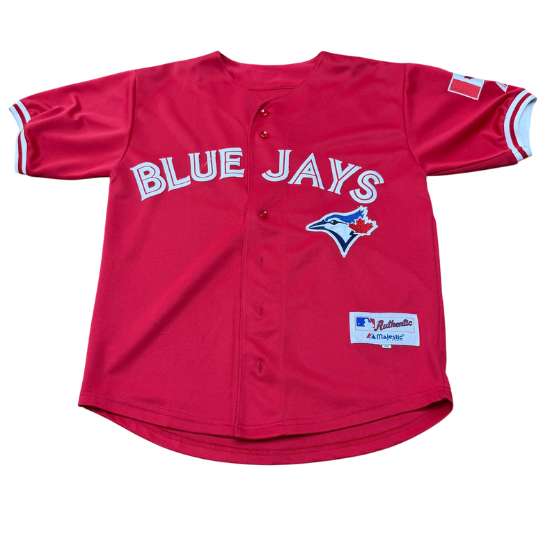 Toronto Blue Jays Canada Day Red Stitched Jersey