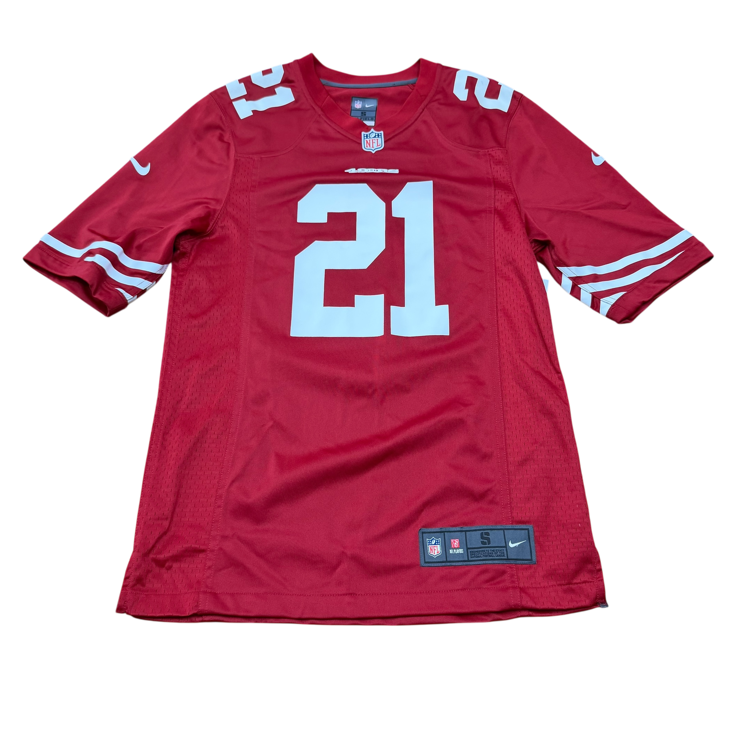 Deion Sanders San Francisco 49ers Wilson Jersey #21
