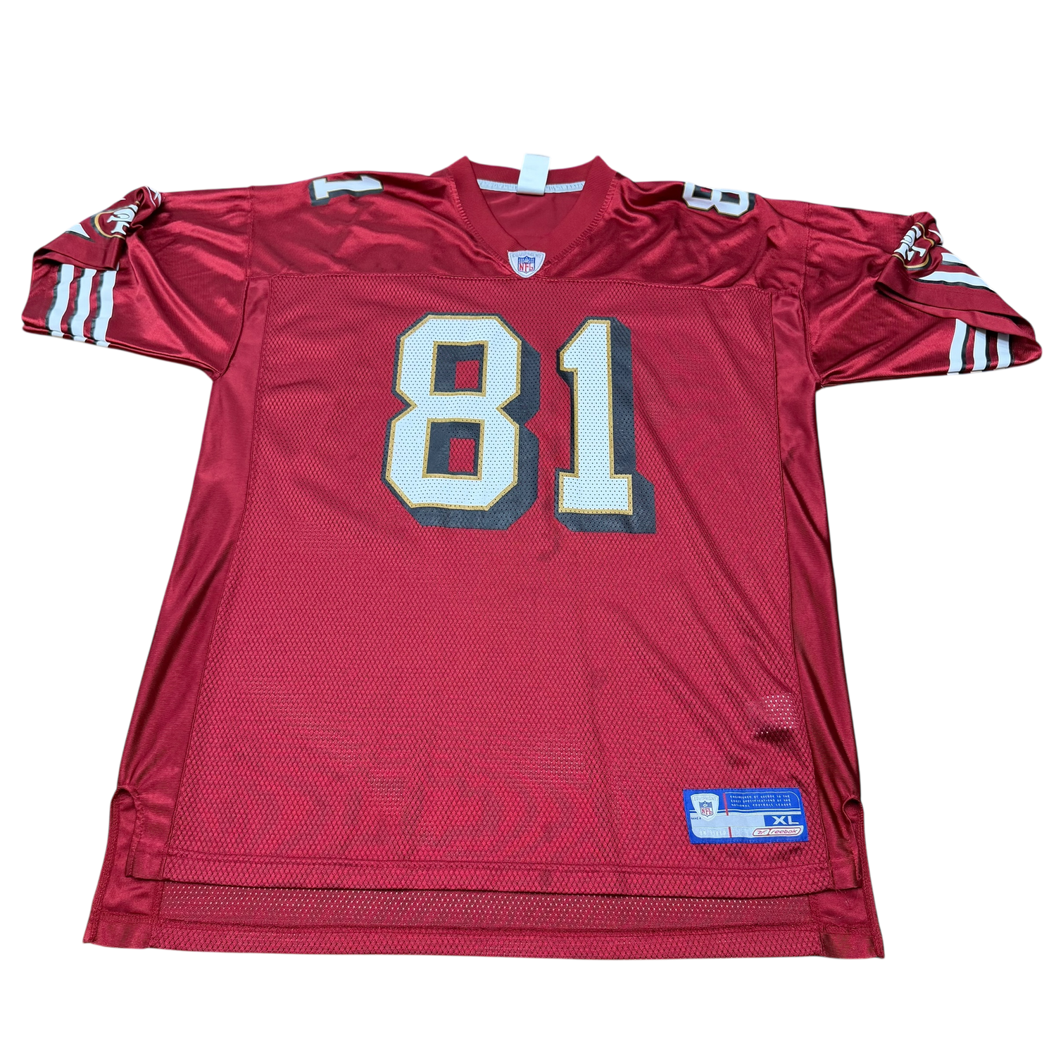 Vintage Reebok San Francisco 49ers Terrell Owens #81 NFL Jersey