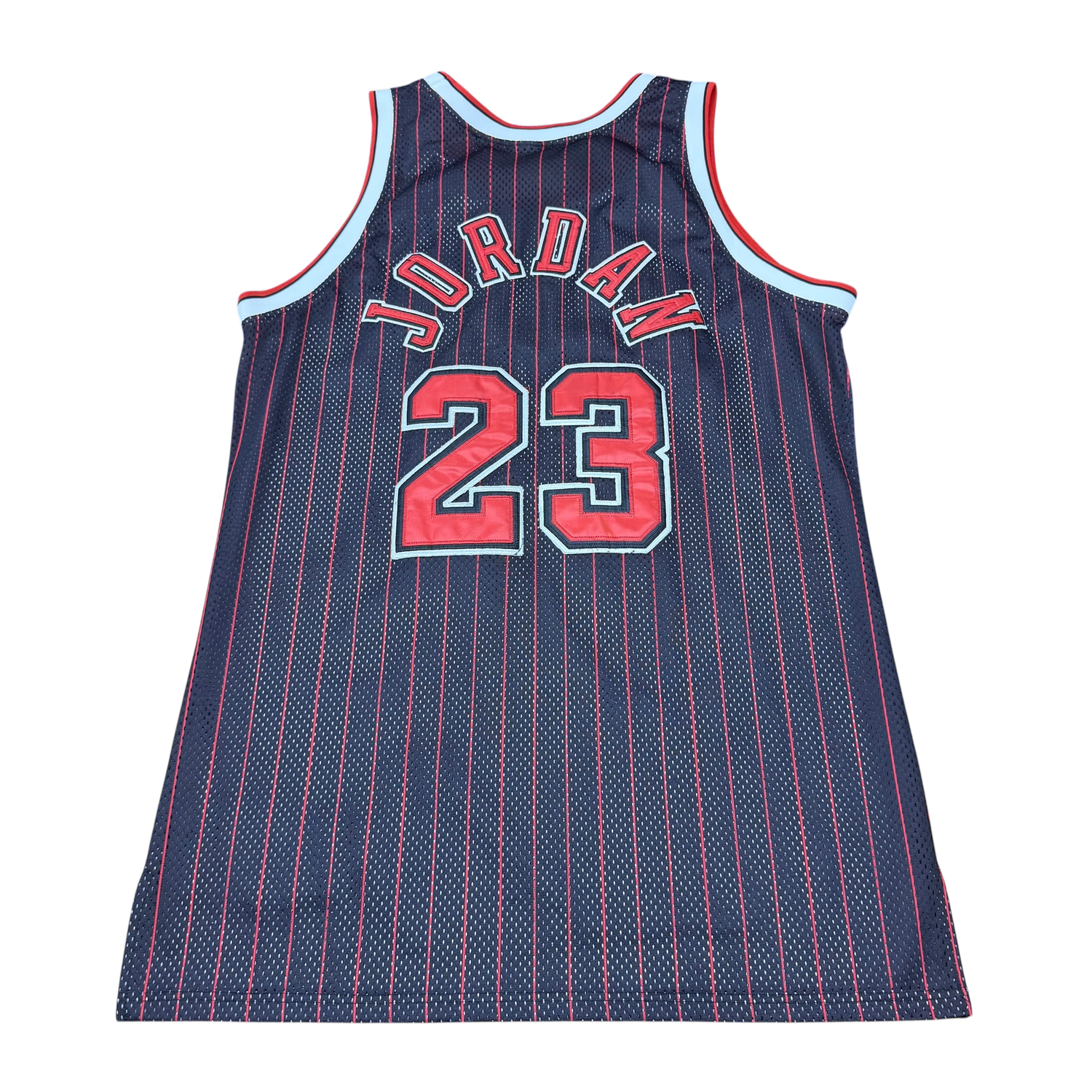 Michael Jordan #23 Chicago Bulls Pinstripe Jersey