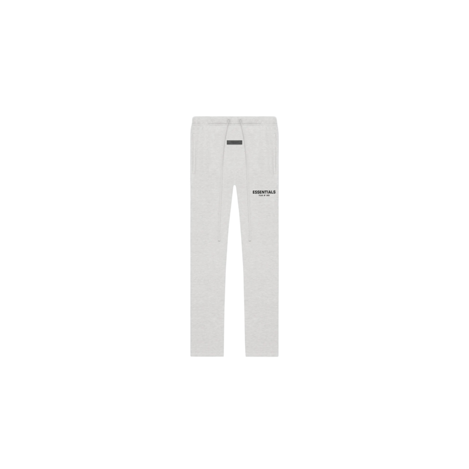 Essentials Light Oatmeal Uncuffed Sweats, Size: XS