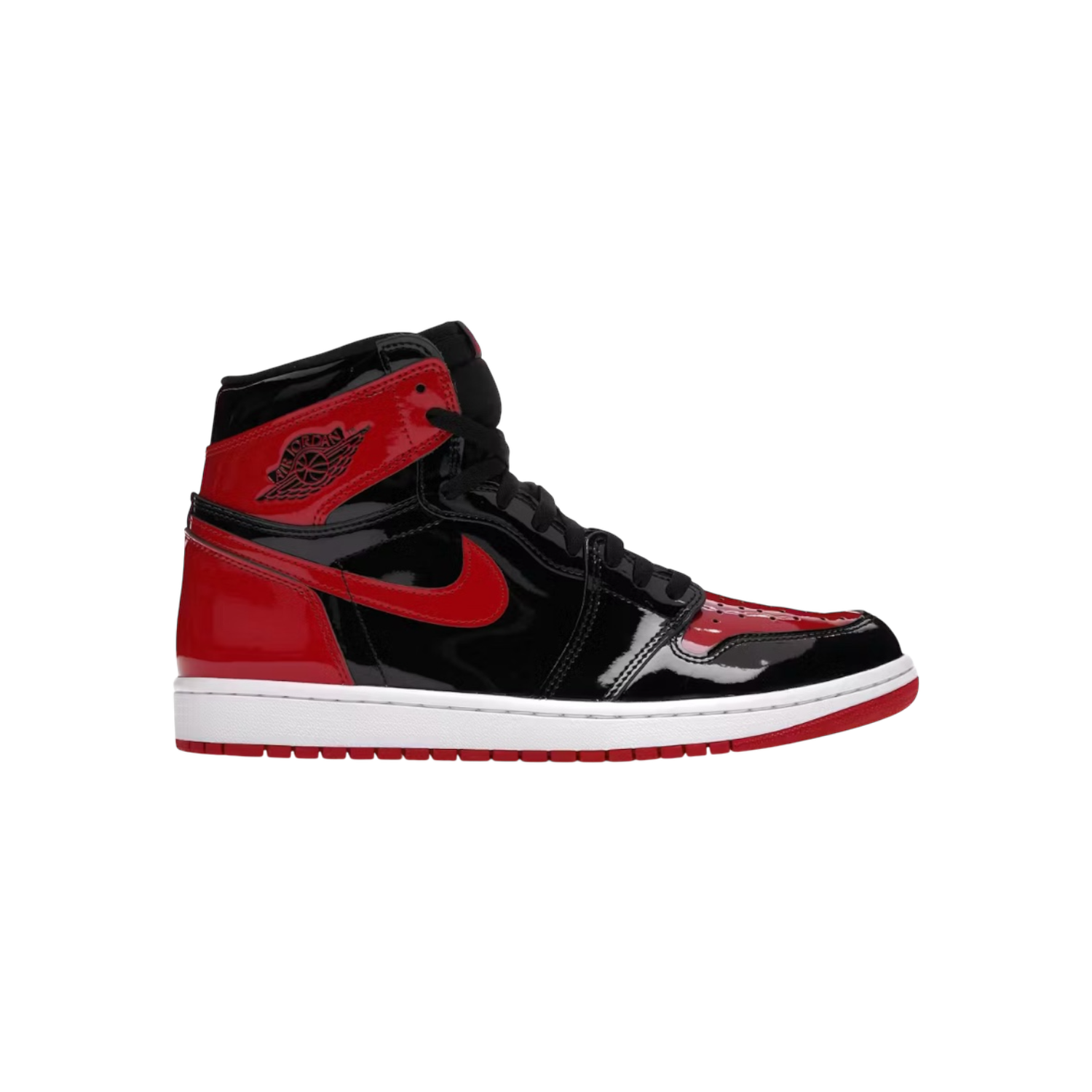 AJ1 High Patent Bred, Size: 7.5M