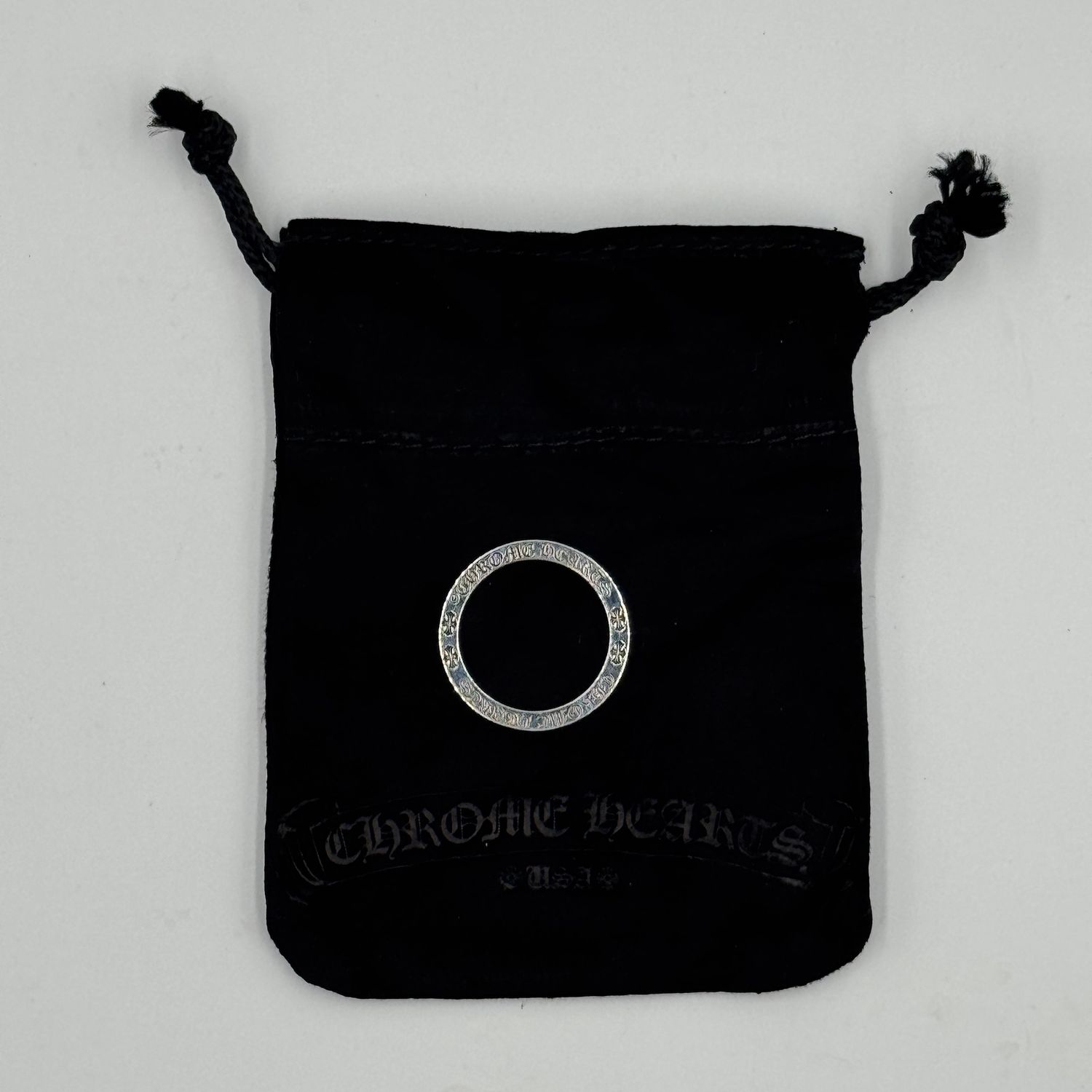 Chorome Hearts Forever Spacer Ring 11.5