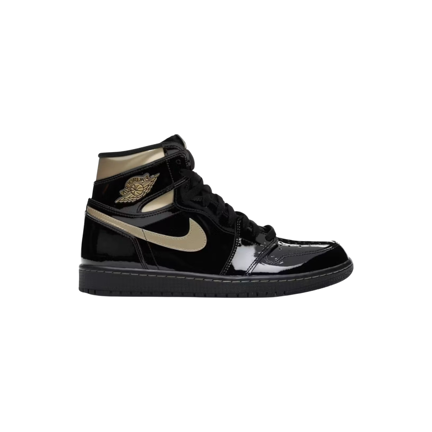 AJ1 High Black Metallic Gold 2020 PO, Size: 9M