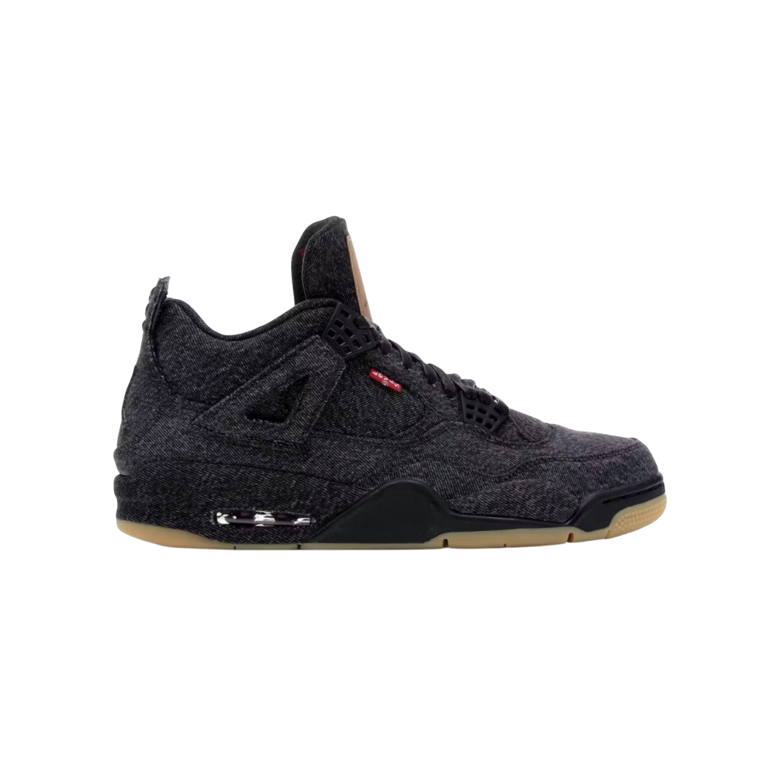 AJ4 Levi's Black PO, Size: 9.5M