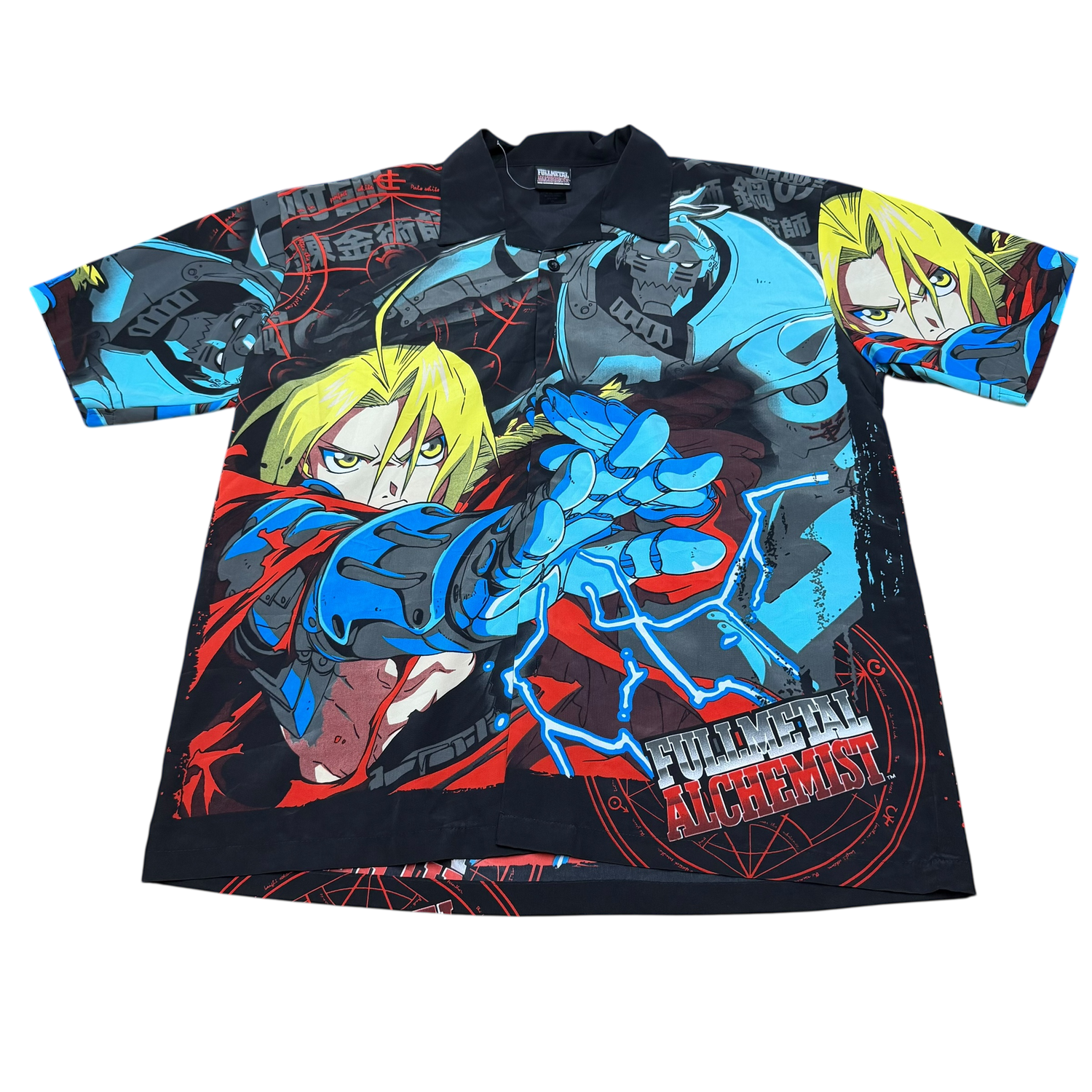 Fullmetal Alchemist All Over Print Button Down Shirt