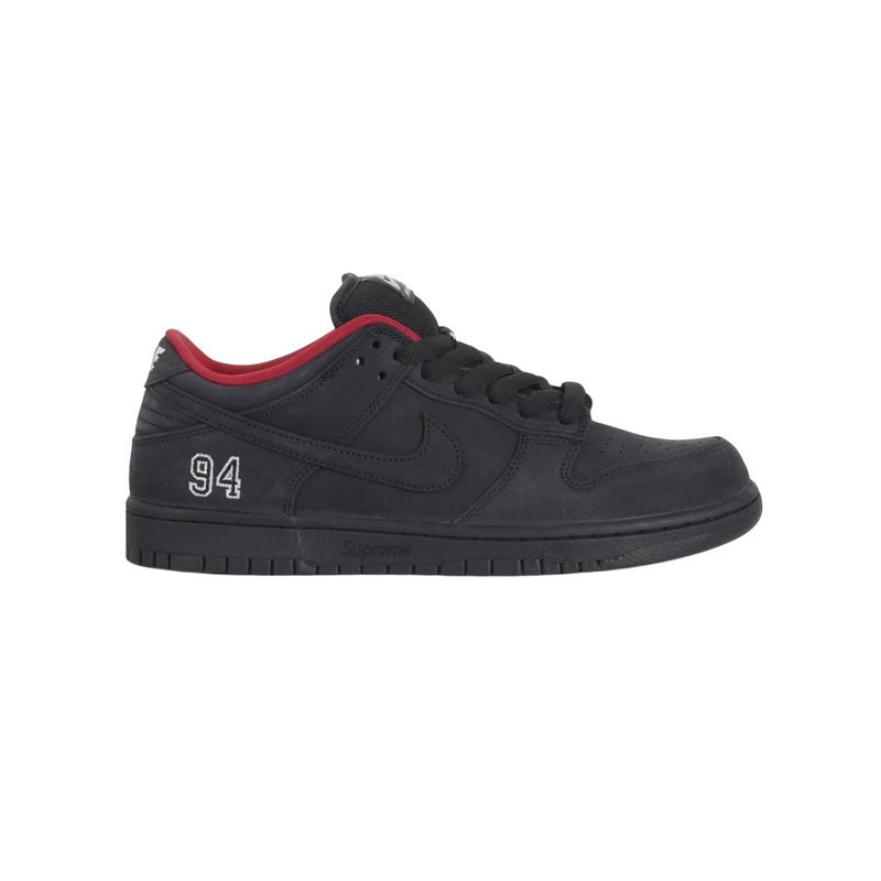 Nike SB Dunk Low Supreme 94 Black PO