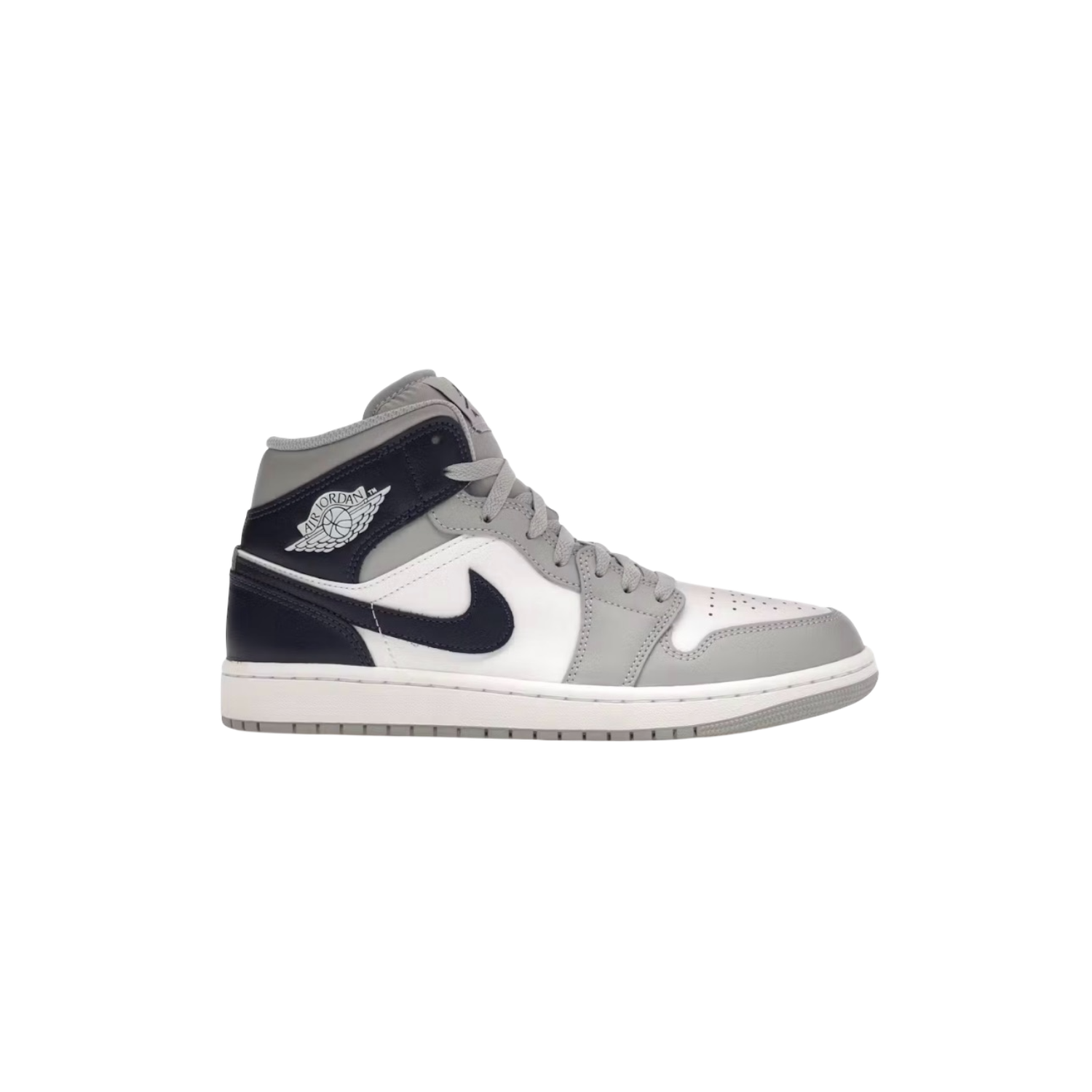 AJ1 Mid Wolf Grey Midnight Navy PO, Size: 11M
