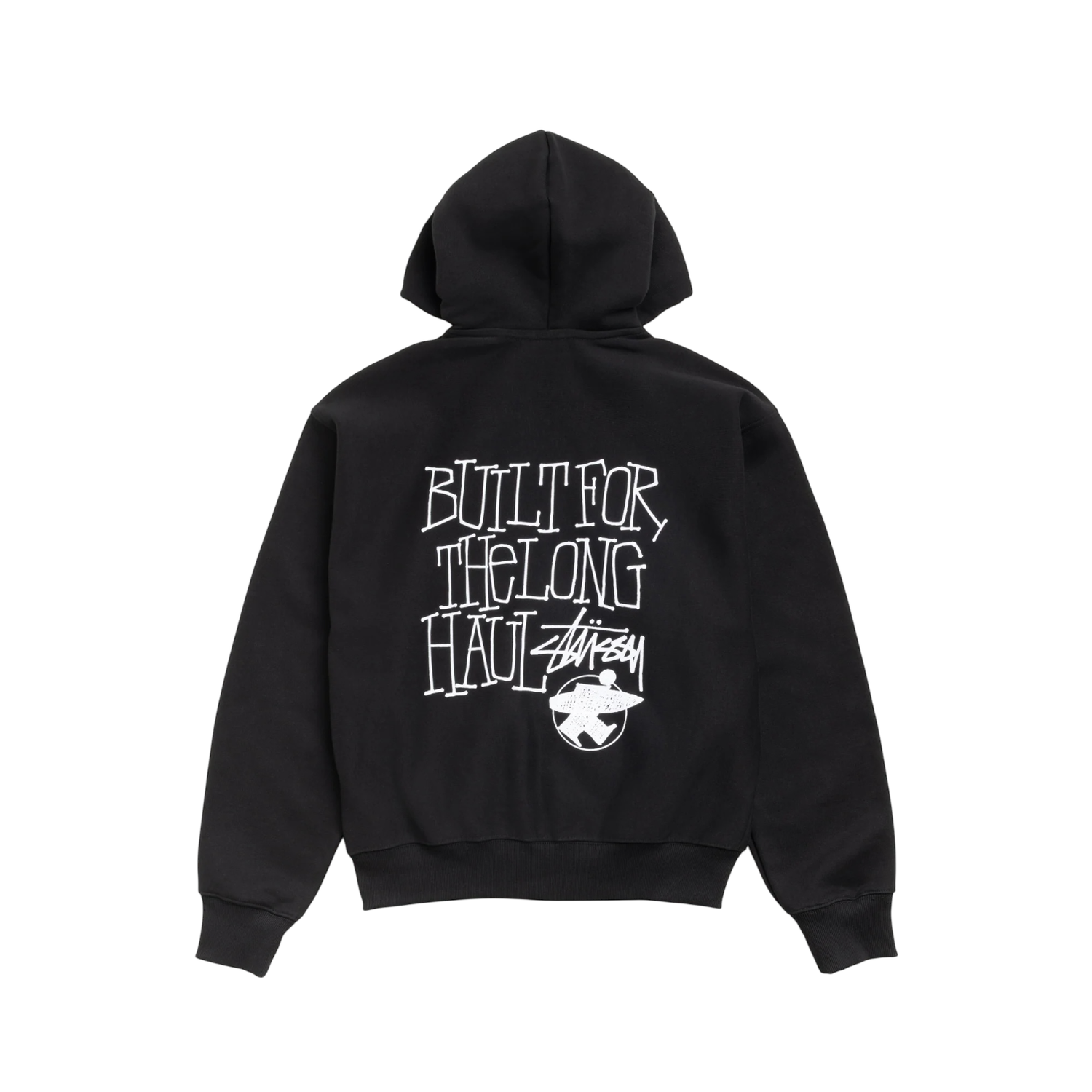 Stussy Long Haul Zip Hoodie, Size: M