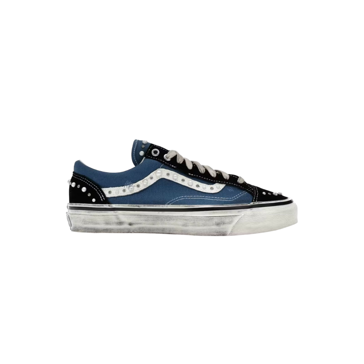 Vans OTW Old Skool 36 Pearlized Black Navy, Size: 7M